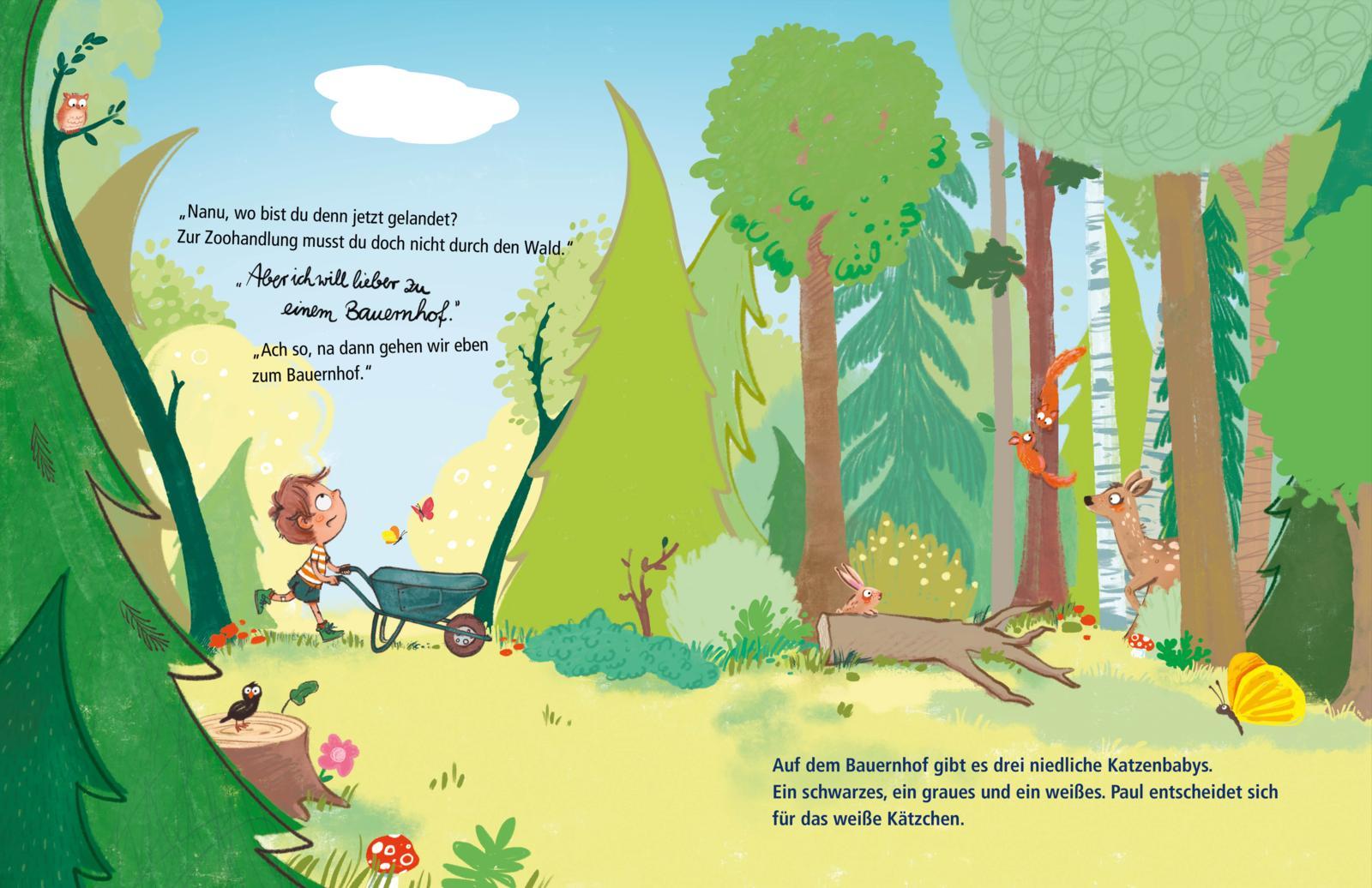 Beispielinhalt (Bild) Paul bekommt kein Kätzchen