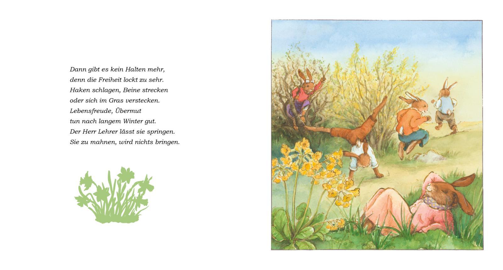 Beispielinhalt (Bild) Die Häschenschule 9: Frühling in der Häschenschule