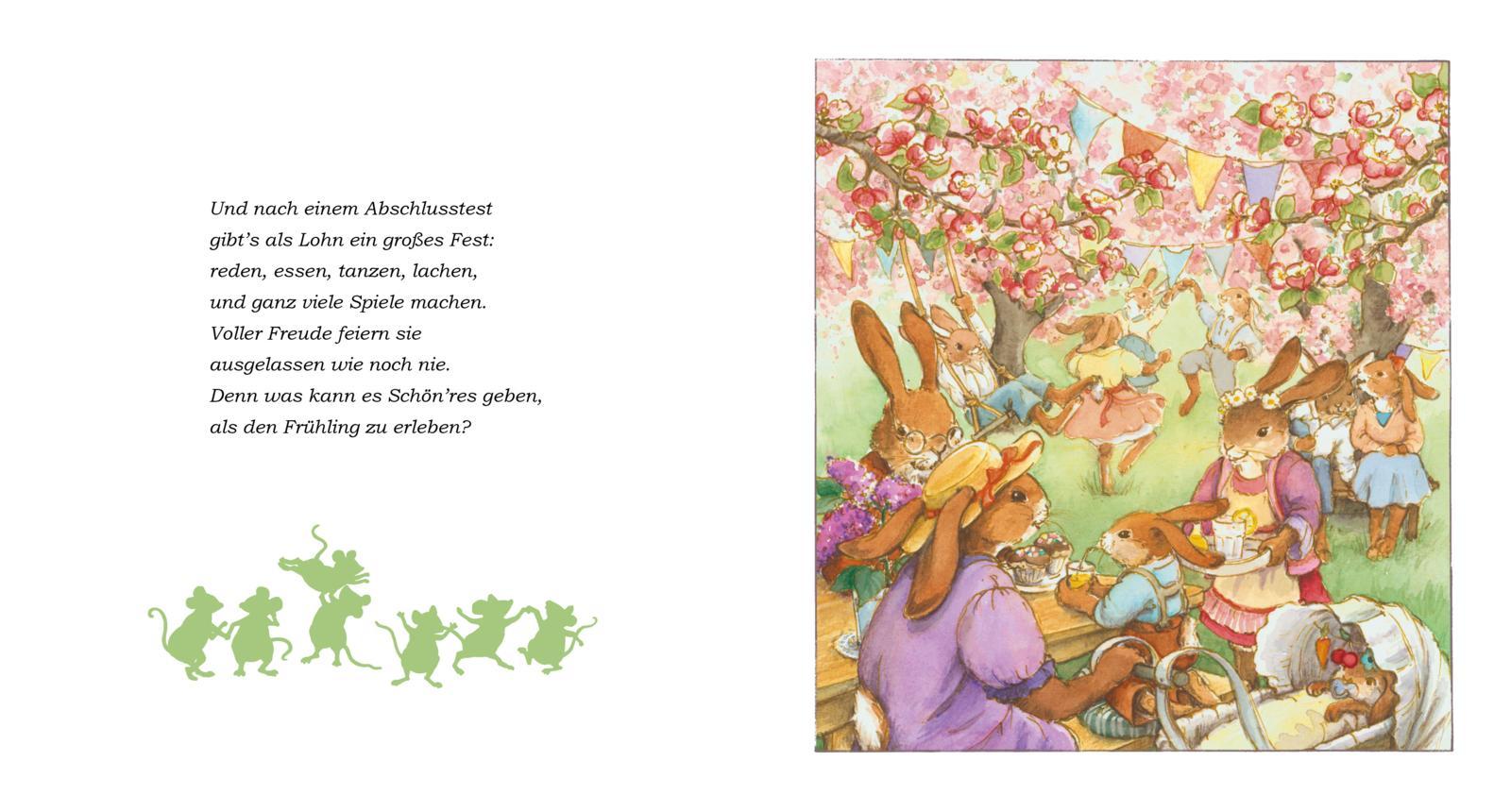 Beispielinhalt (Bild) Die Häschenschule 9: Frühling in der Häschenschule