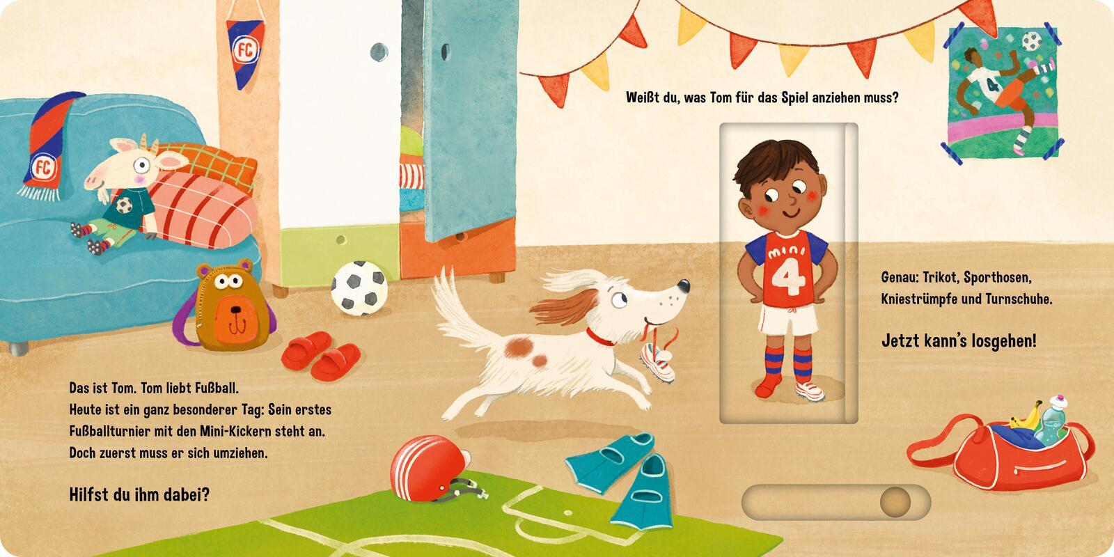 Beispielinhalt (Bild) Schuss und TOR!