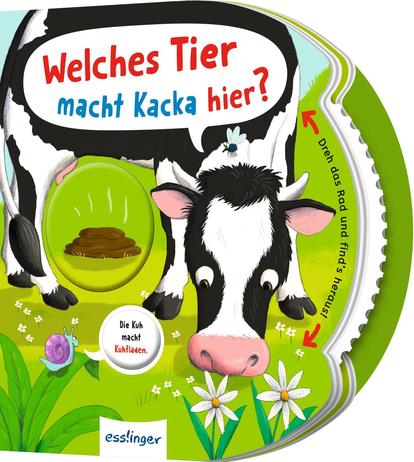 Vorderes Coverbild Dreh das Rad und find´s heraus!: Welches Tier macht Kacka hier?