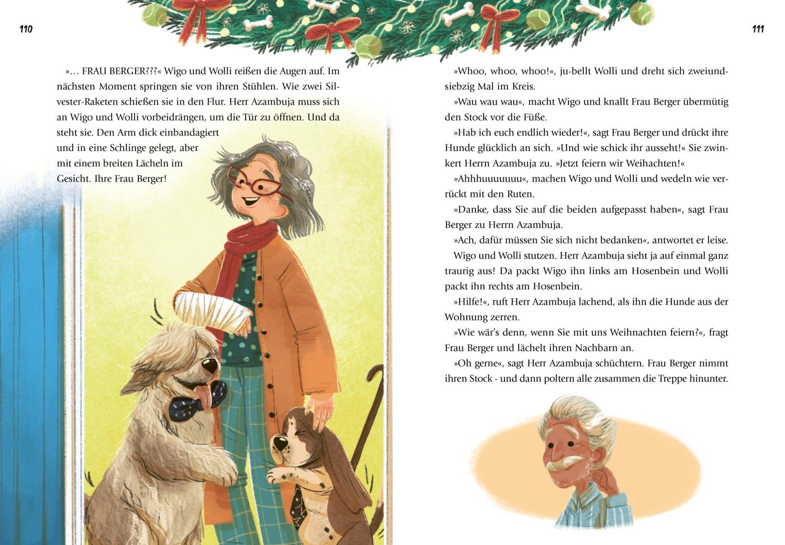 Beispielinhalt (Bild) Wigo und Wolli - Fröhliche Waunachten!