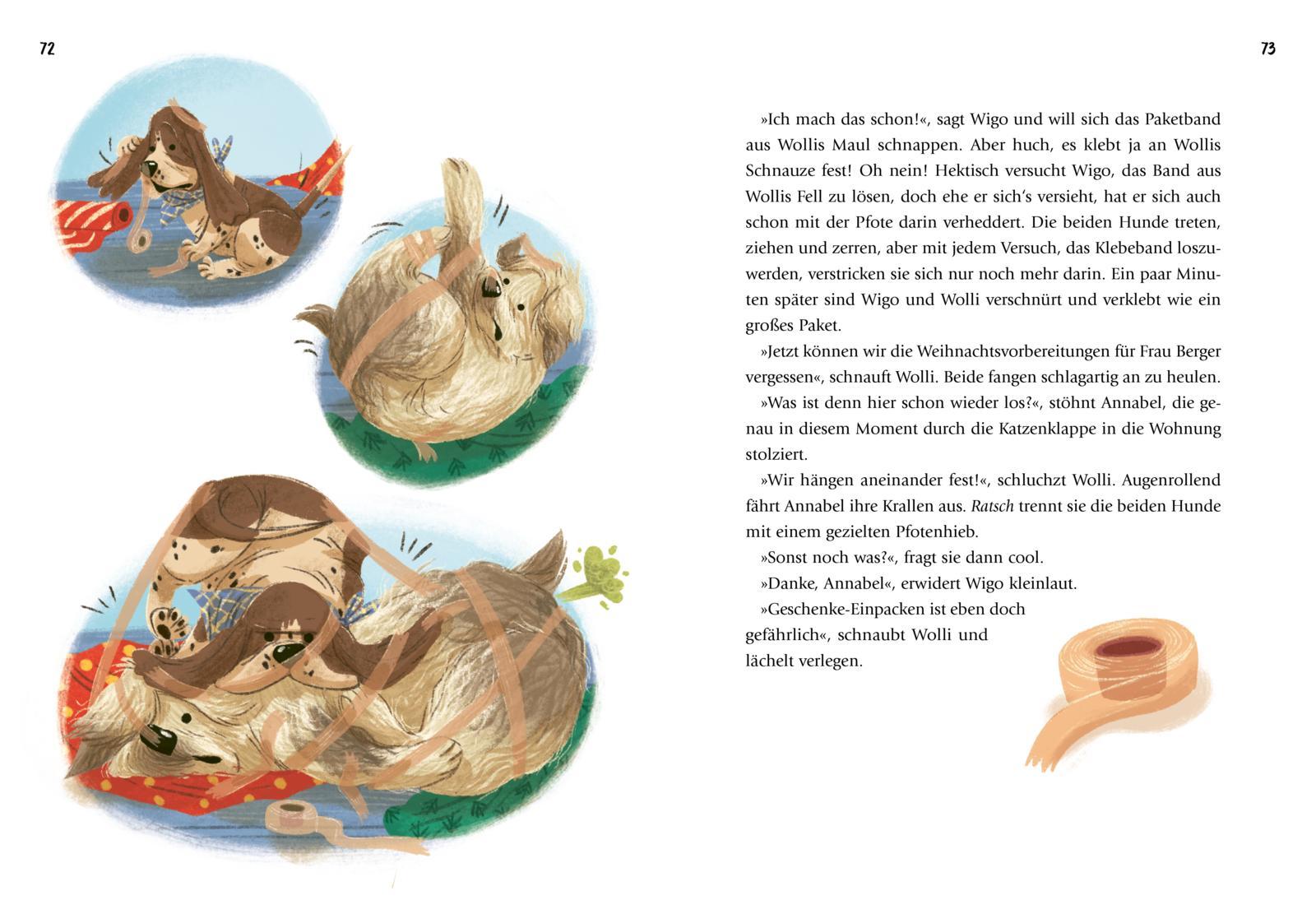 Beispielinhalt (Bild) Wigo und Wolli - Fröhliche Waunachten!