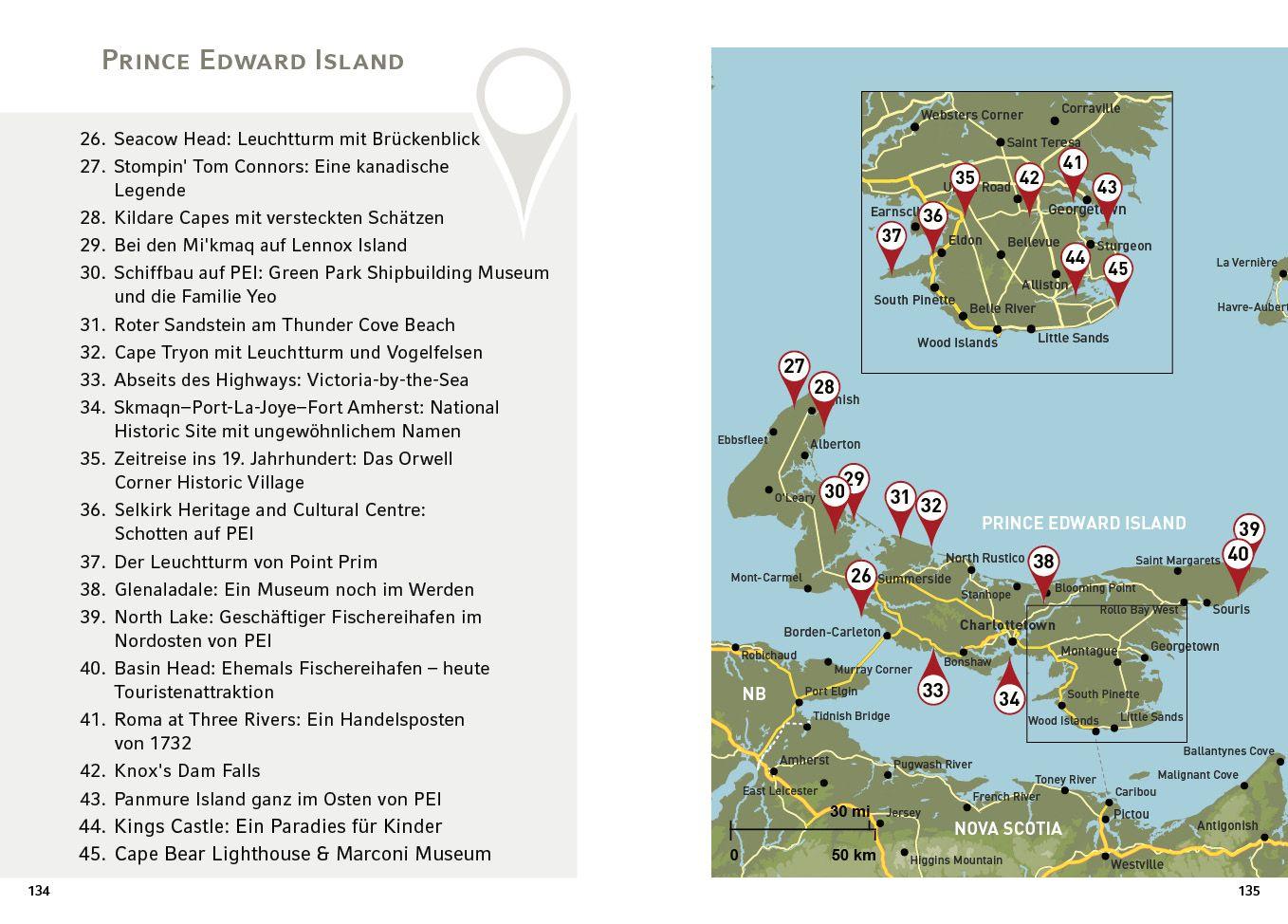 Beispielinhalt (Bild) Kanada - Atlantik-Provinzen