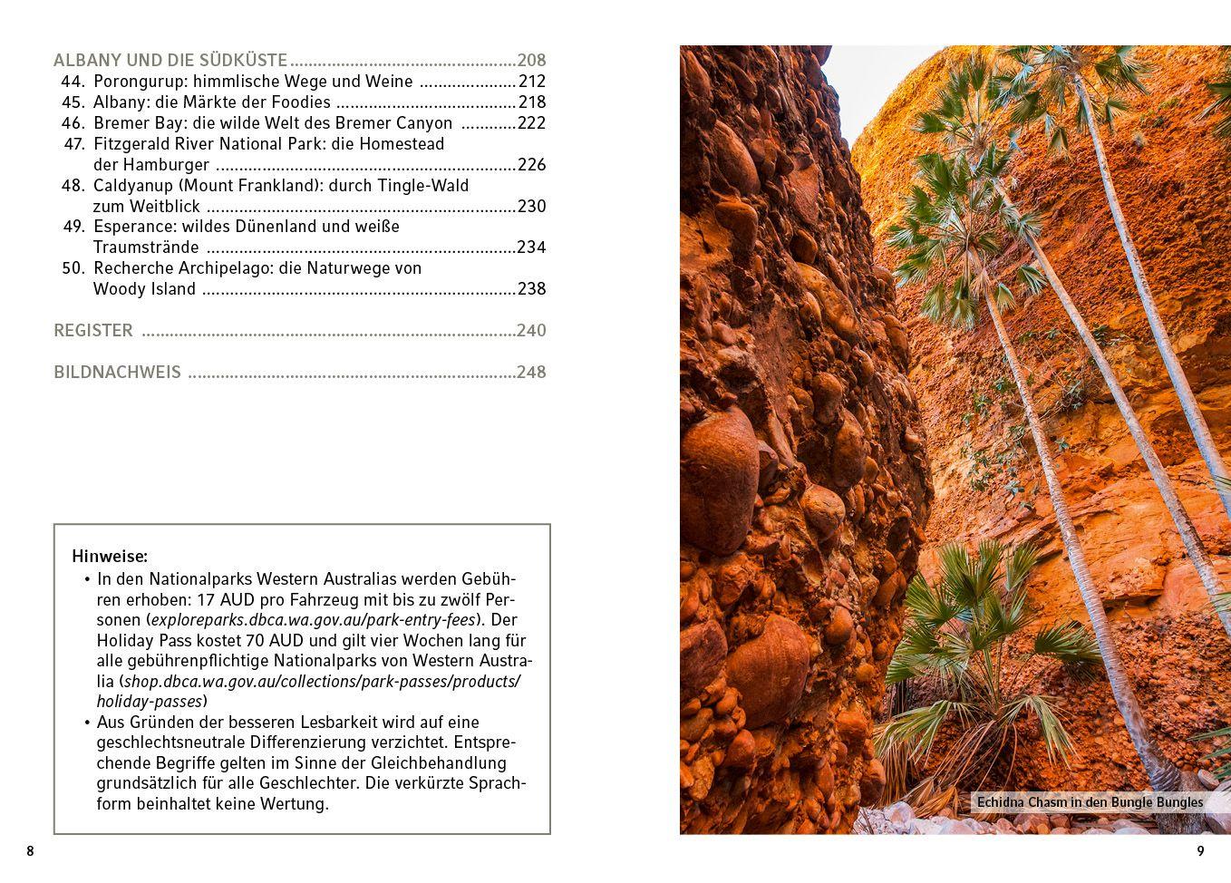 Beispielinhalt (Bild) Australien - Der Westen