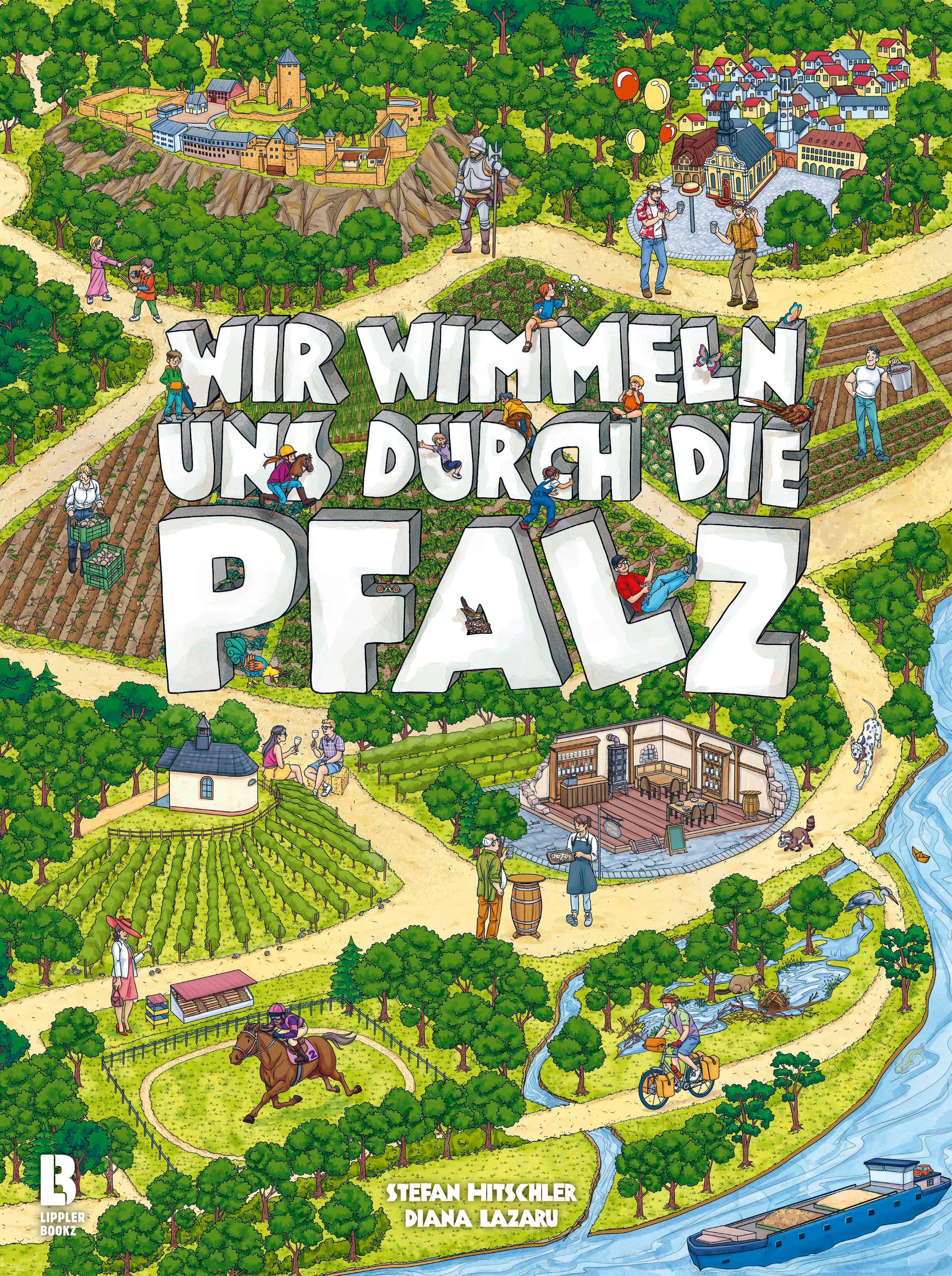 Vorderes Coverbild Wir wimmeln uns durch die Pfalz - Band 2