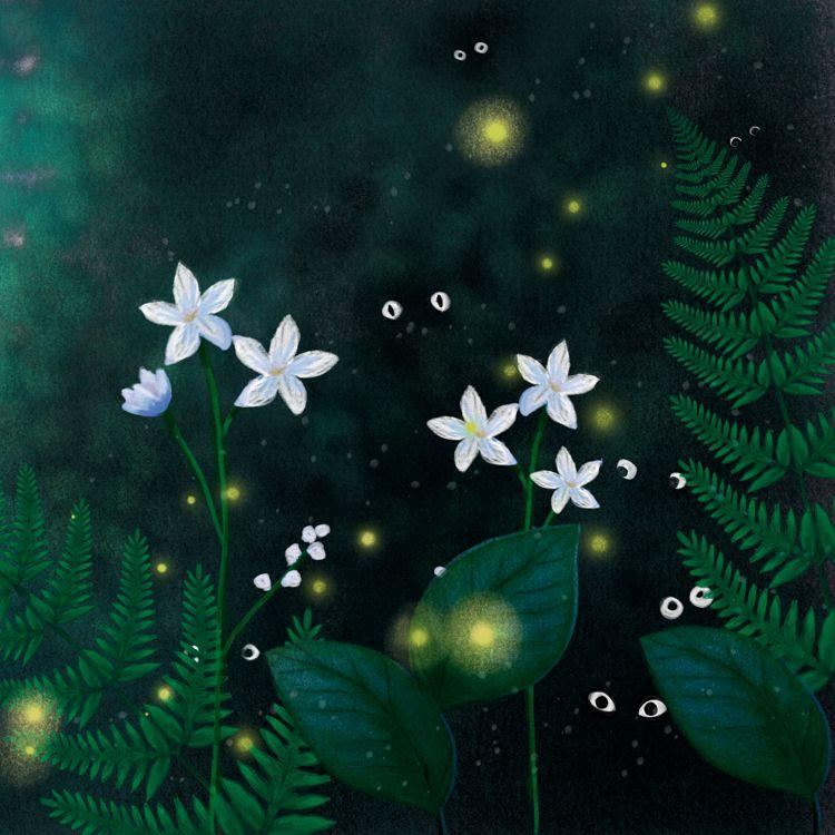 Beispielinhalt (Bild) Finn Fledermaus und das Blenden in der Nacht