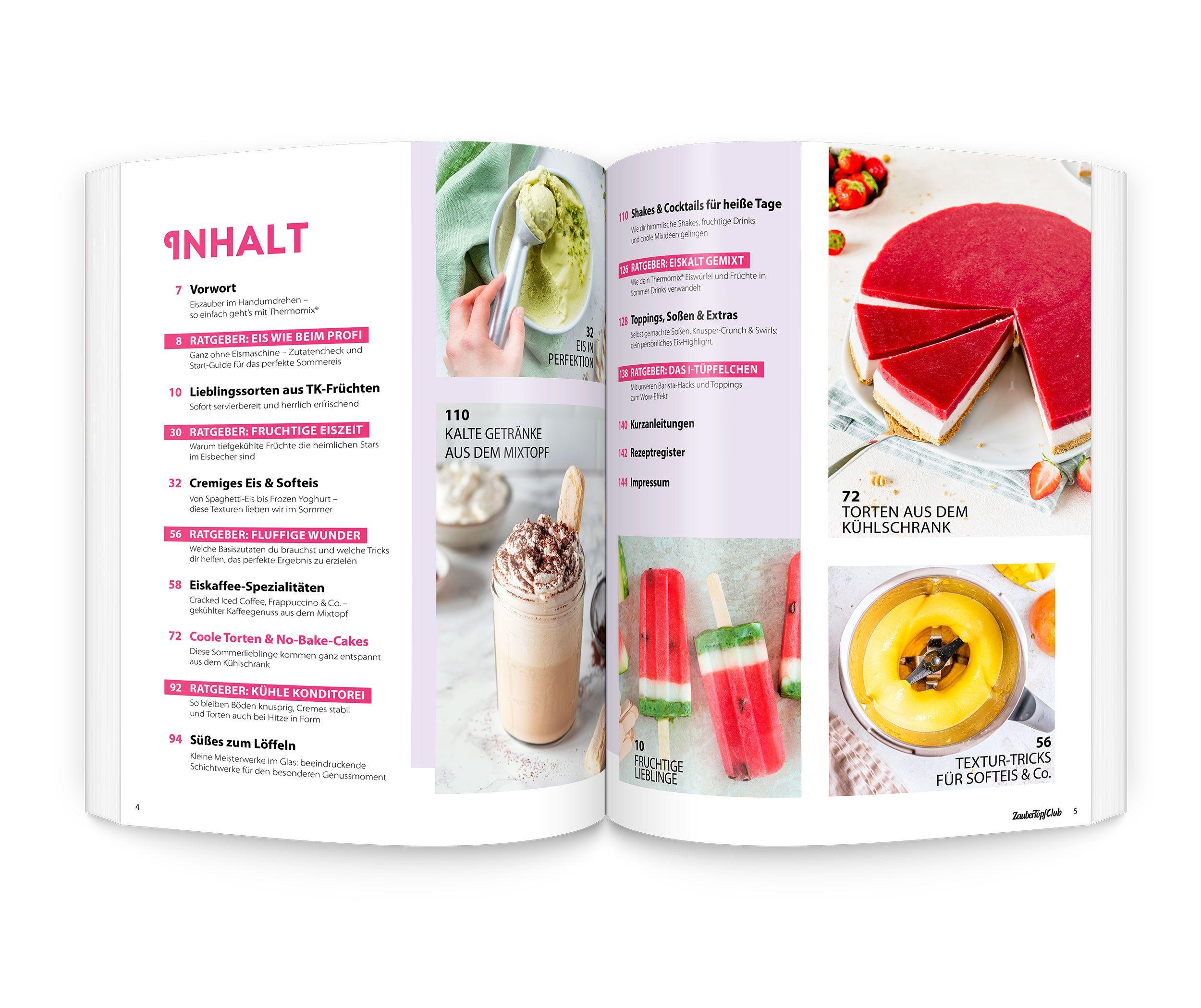 Beispielinhalt (Bild) Zaubertopf Einfach lecker! EISCREME