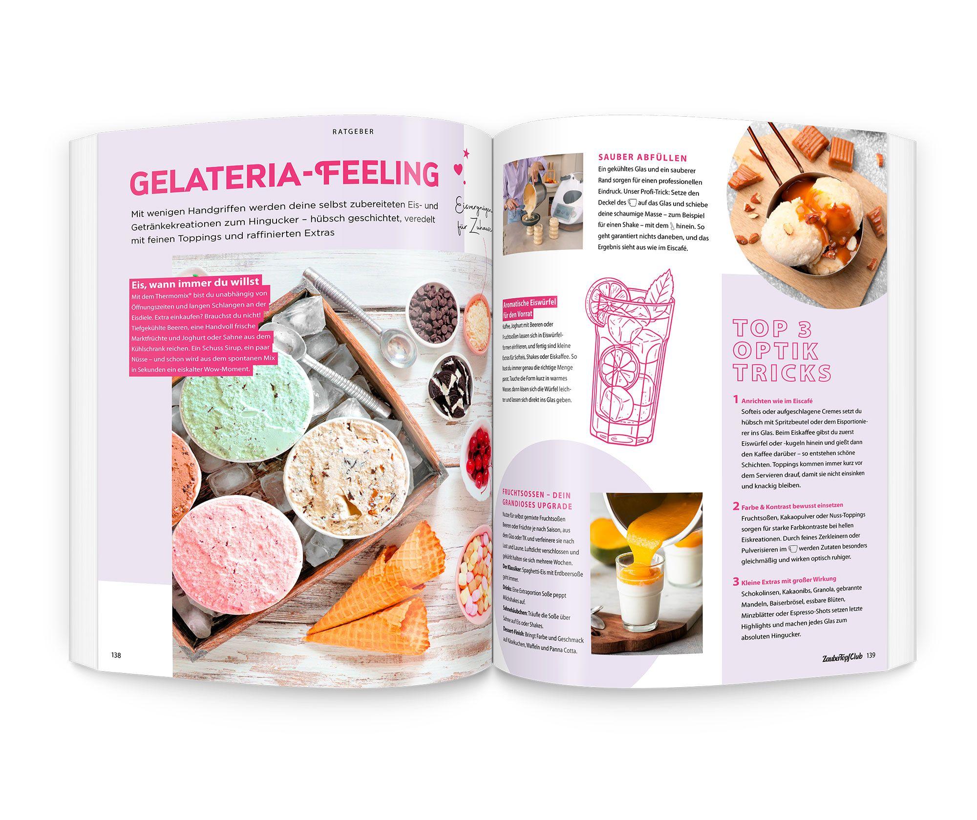 Beispielinhalt (Bild) Zaubertopf Einfach lecker! EISCREME