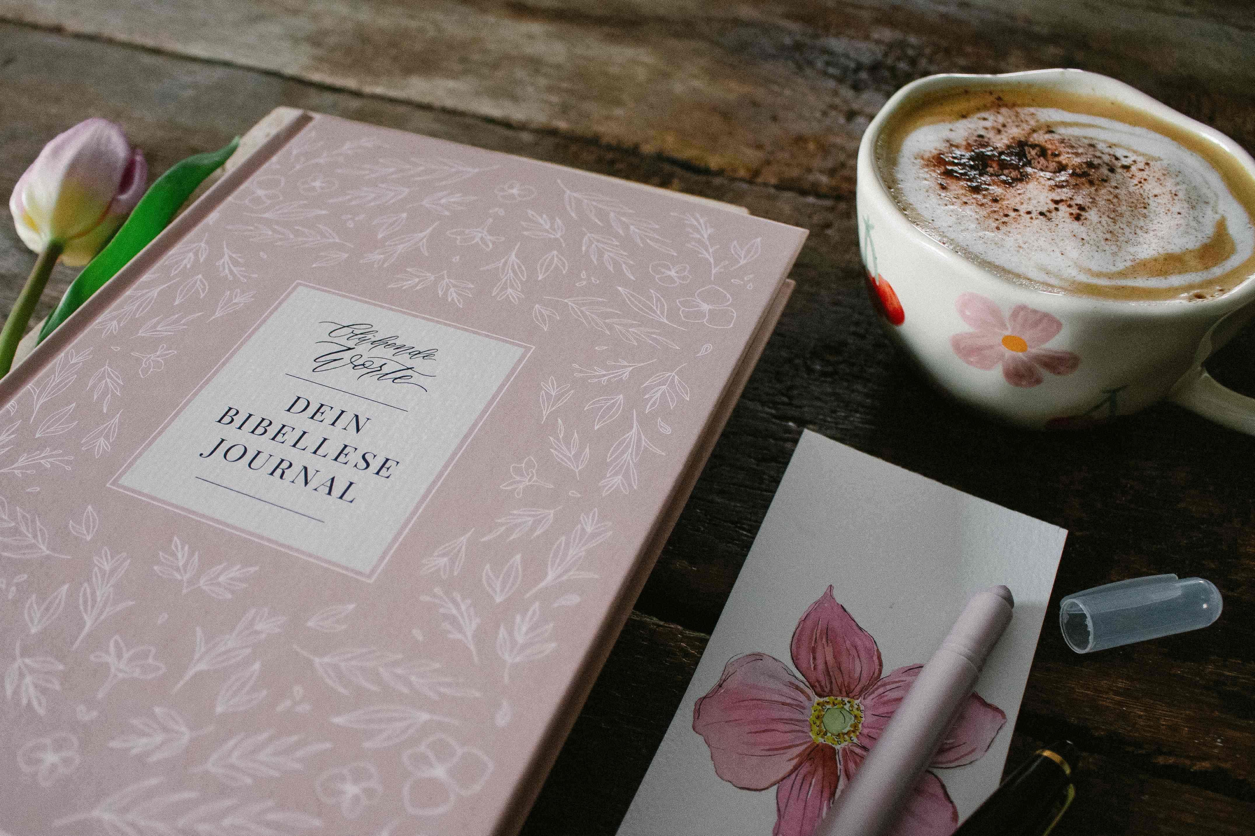 Beispielinhalt (Bild) Blühende Worte. Dein Bibellese-Journal