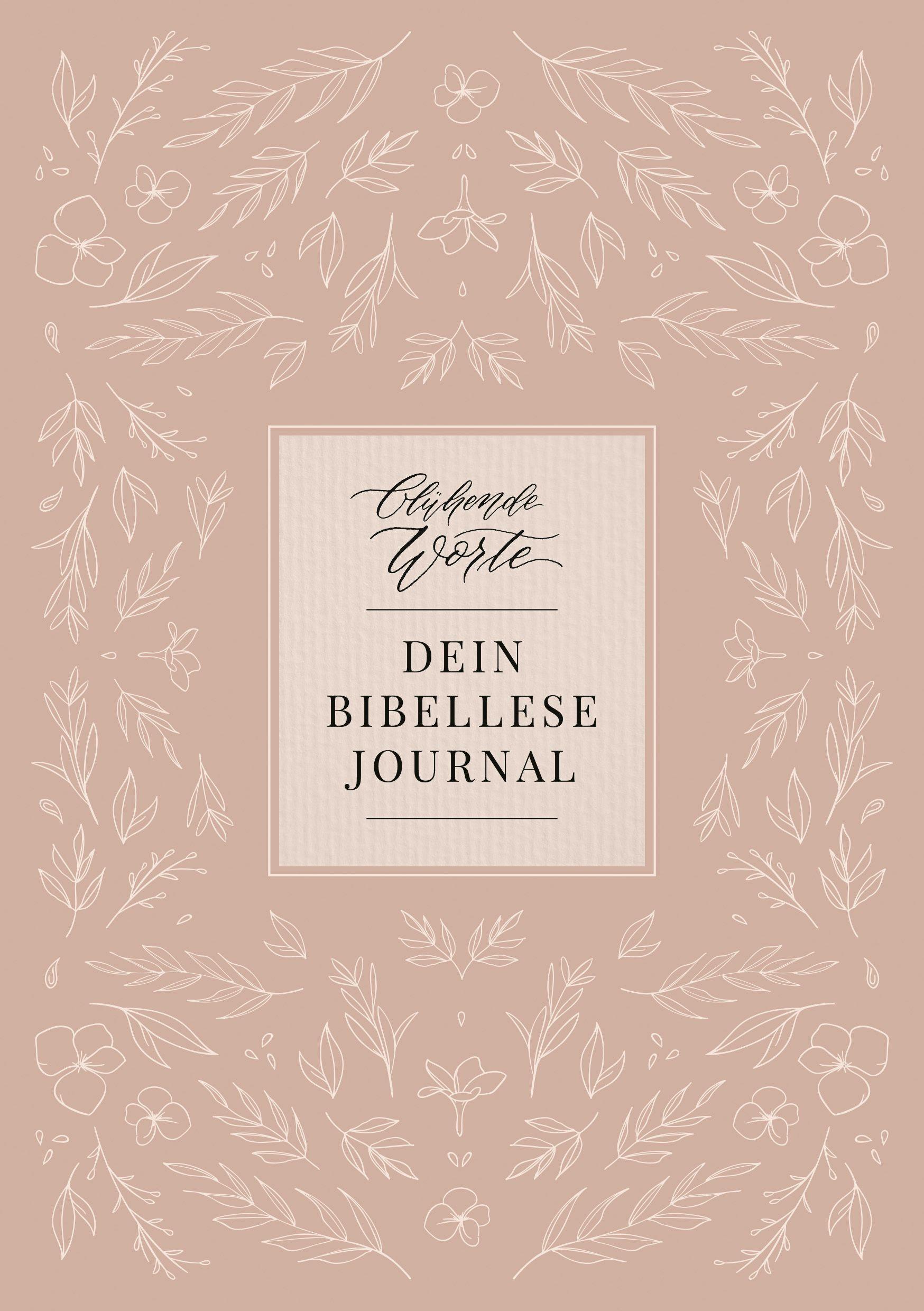 Vorderes Coverbild Blühende Worte. Dein Bibellese-Journal