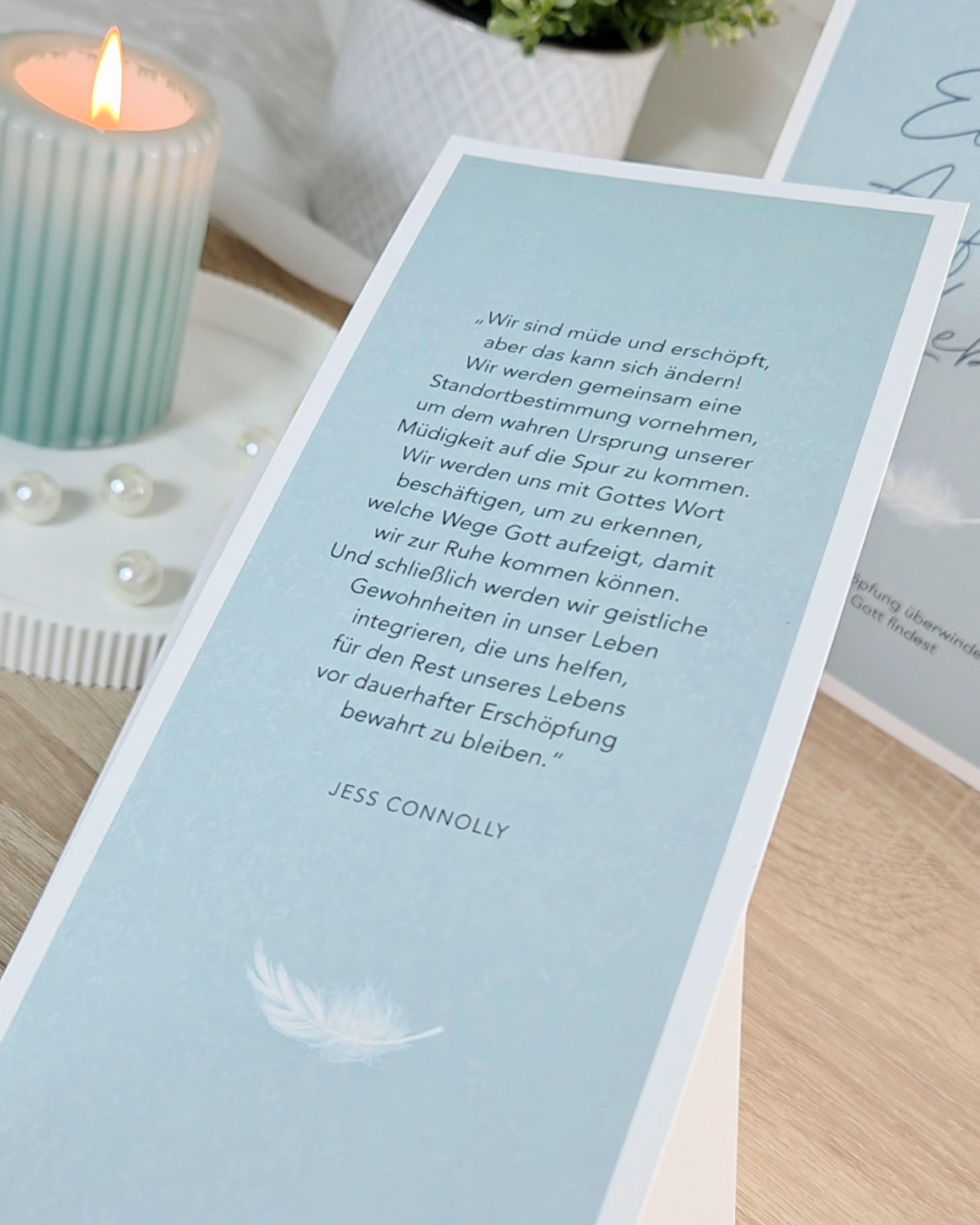 Beispielinhalt (Bild) Einatmen. Aufatmen. Leben.