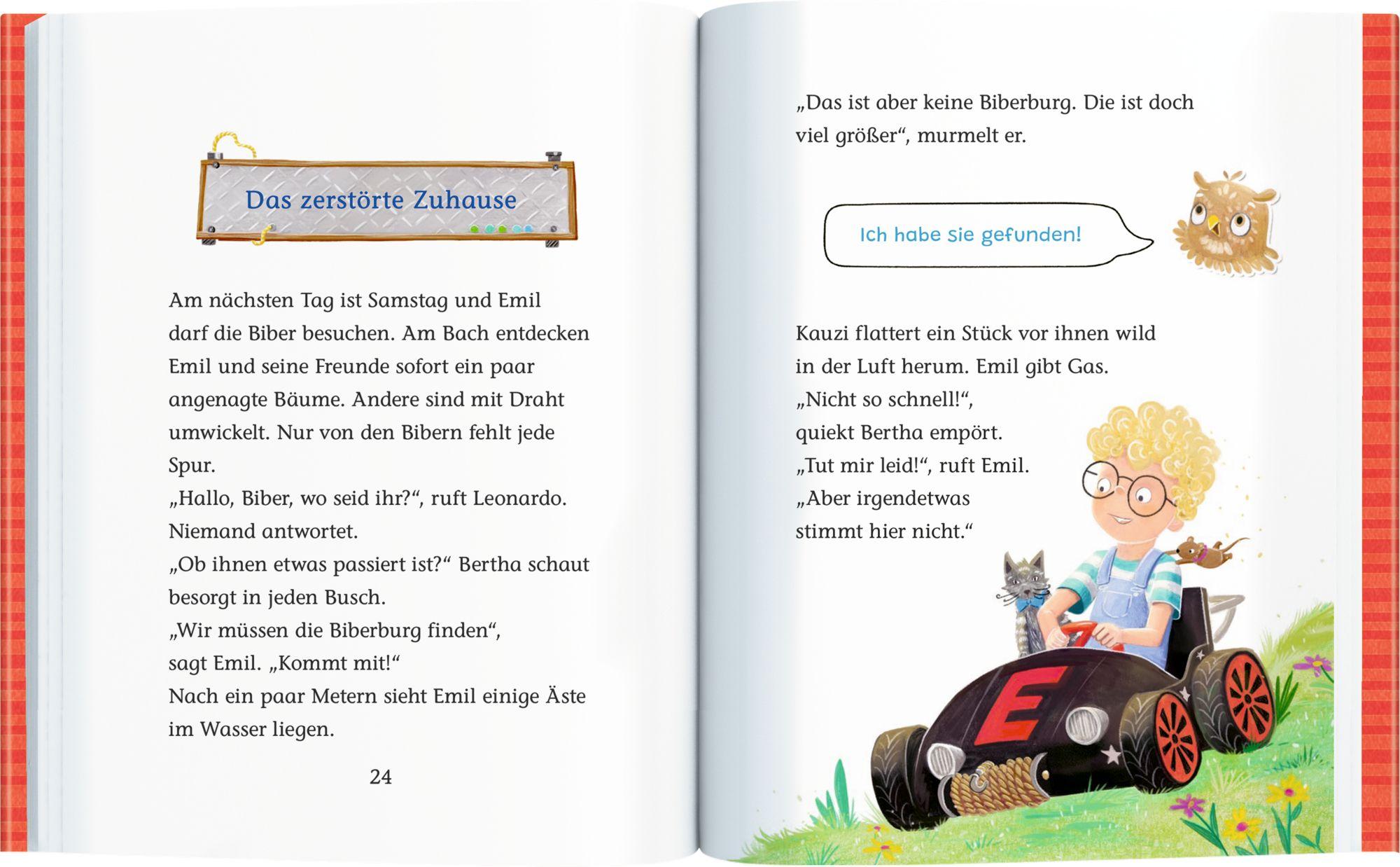 Beispielinhalt (Bild) Emil Einstein (Leseanfänger, Bd. 1)