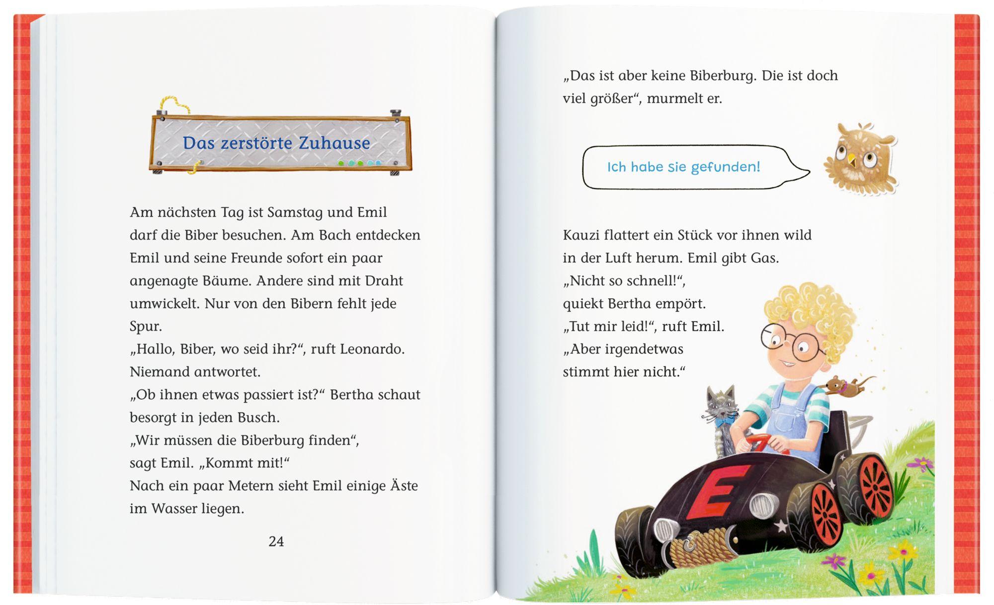 Beispielinhalt (Bild) Emil Einstein (Leseanfänger, Bd. 1)