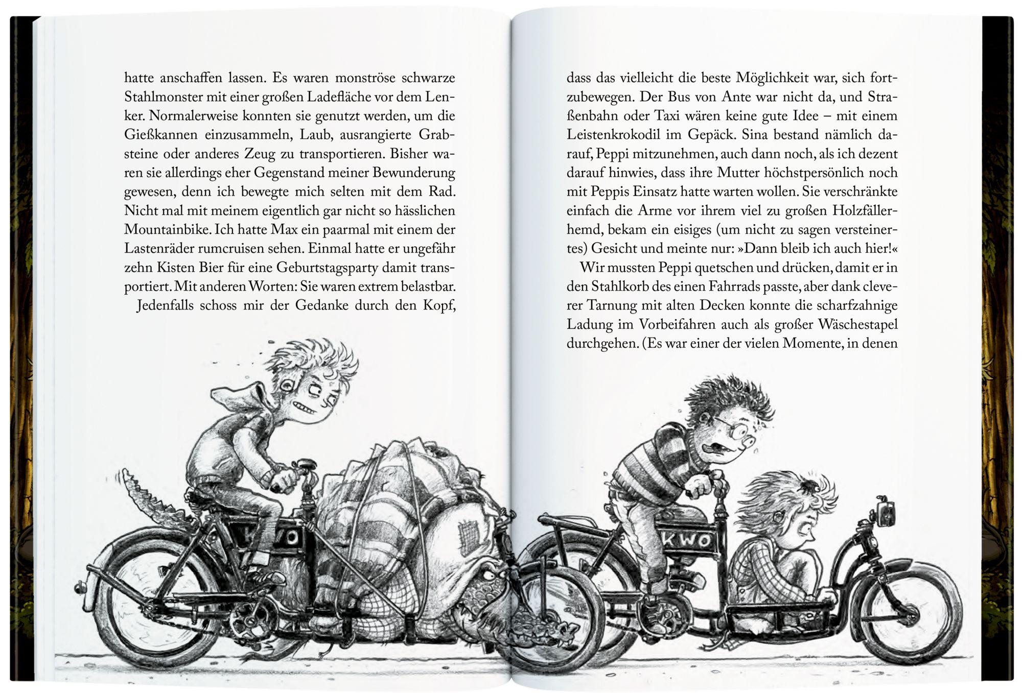 Beispielinhalt (Bild) Die Finstersteins (Bd. 2)