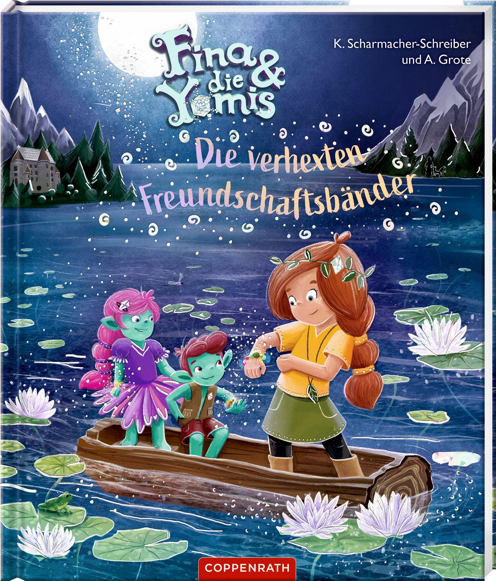 Vorderes Coverbild Fina & die Yomis - Die verhexten Freundschaftsbänder (Bd.3)