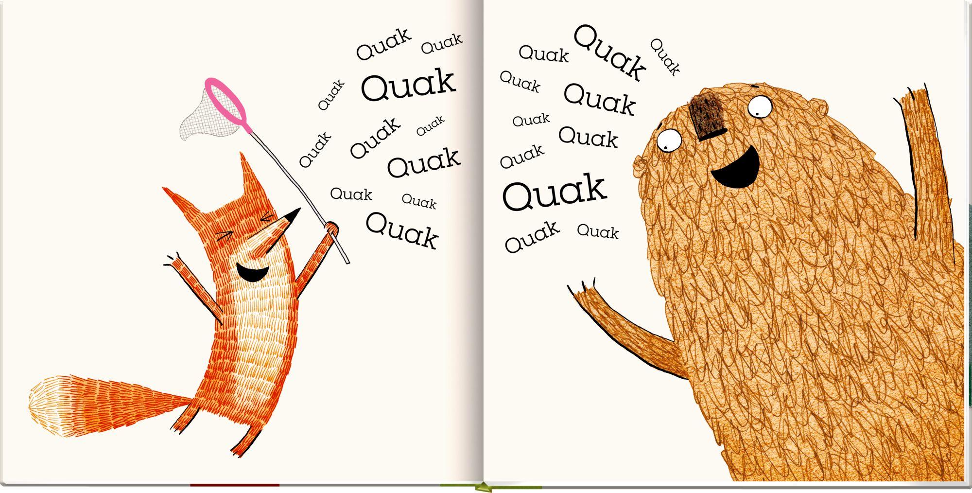 Beispielinhalt (Bild) Frank und Bert - Die Sache mit dem Frosch