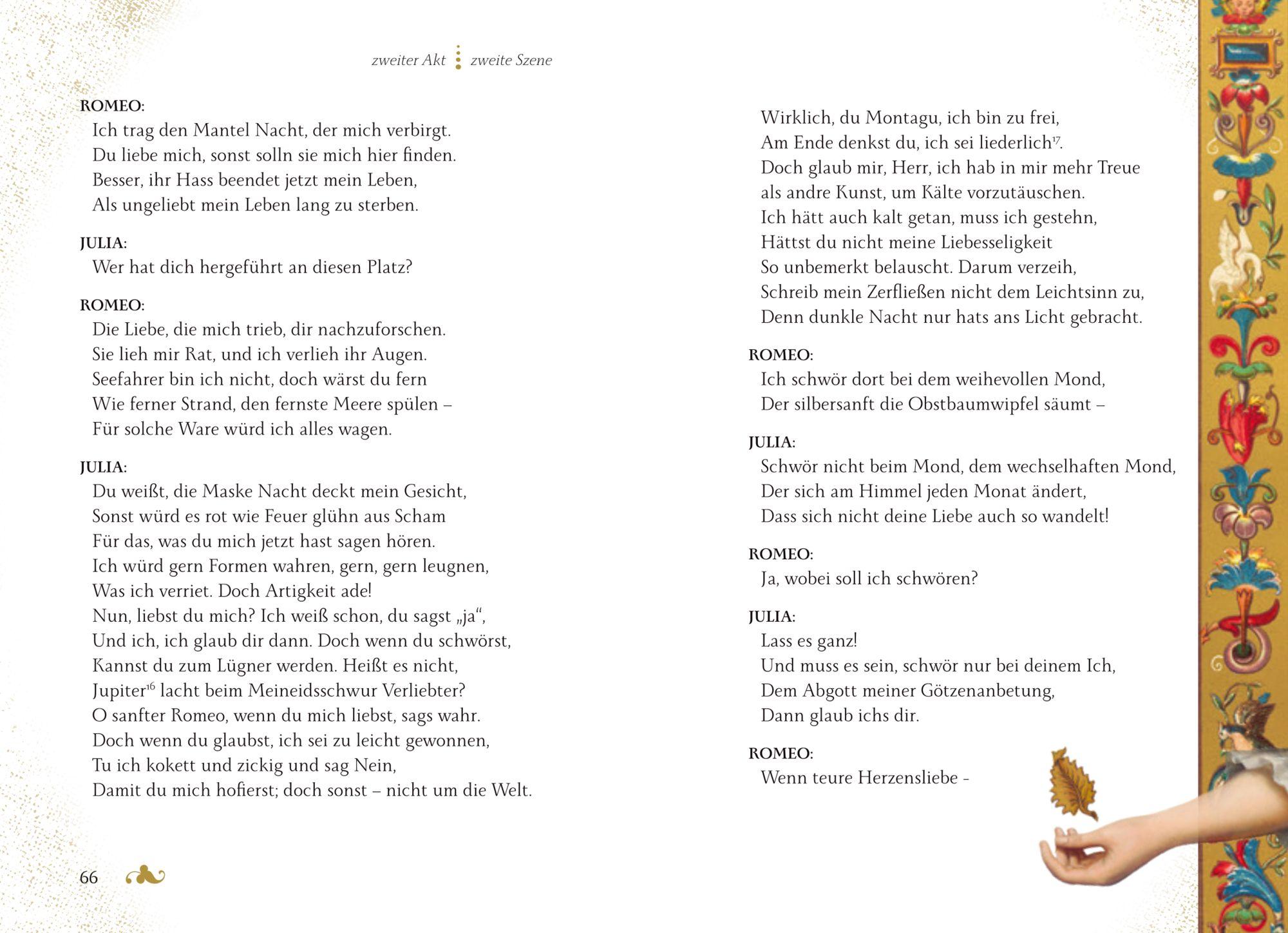 Beispielinhalt (Bild) Romeo und Julia