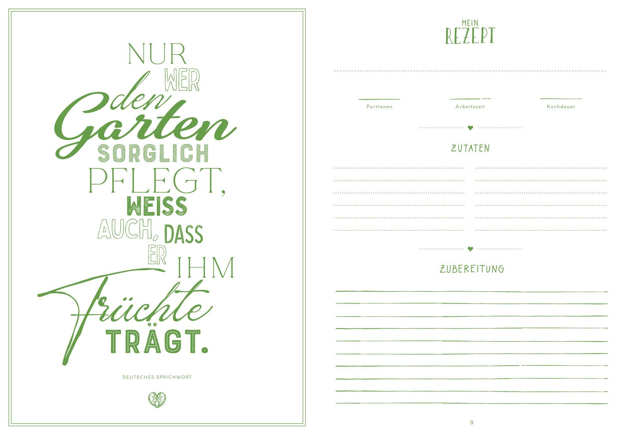 Beispielinhalt (Bild) Meine liebsten Rezepte - Cottage Garden