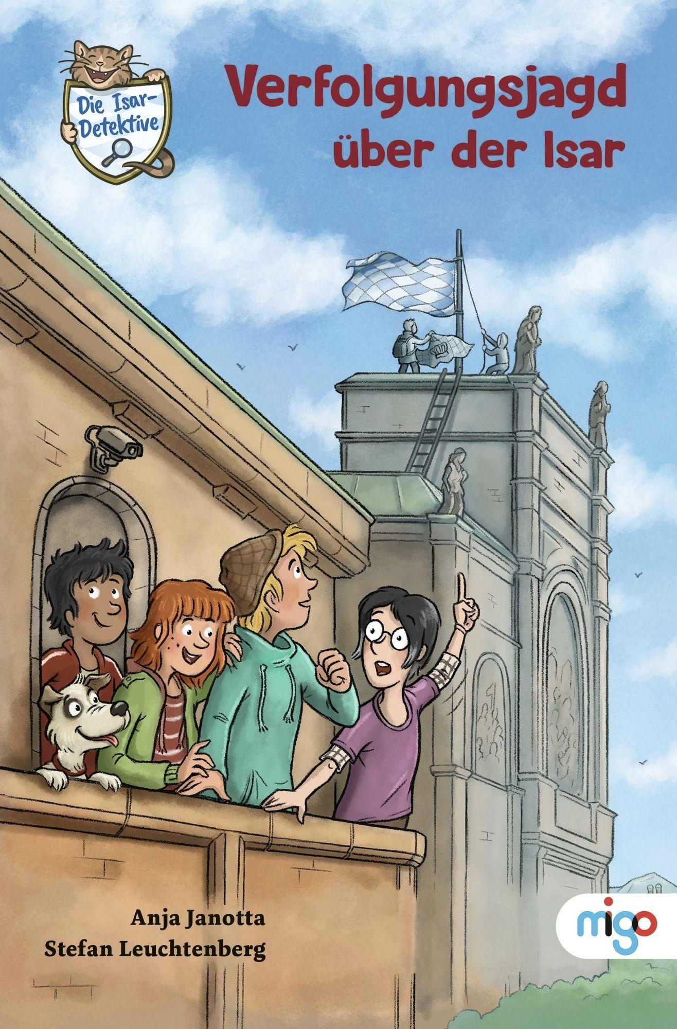 Vorderes Coverbild Die Isar-Detektive 5. Verfolgungsjagd über der Isar