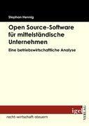 Vorderes Coverbild Open source-Software für mittelständische Unternehmen