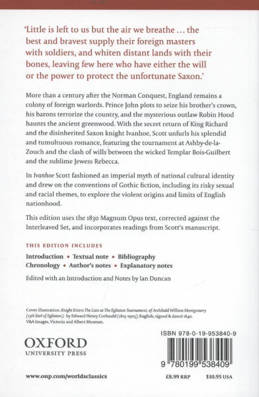 Rückseitencover Ivanhoe