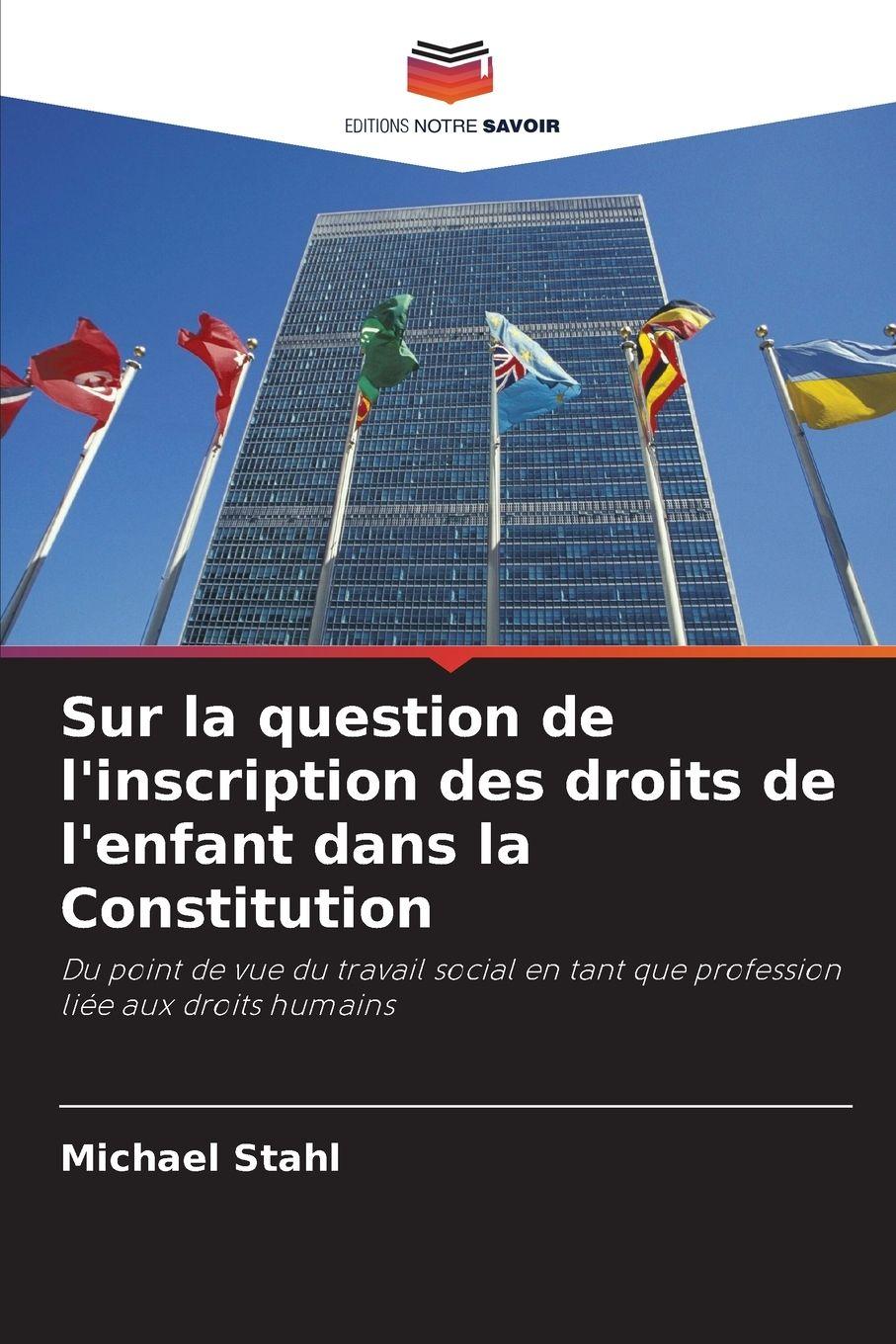 Vorderes Coverbild Sur la question de l'inscription des droits de l'enfant dans la Constitution