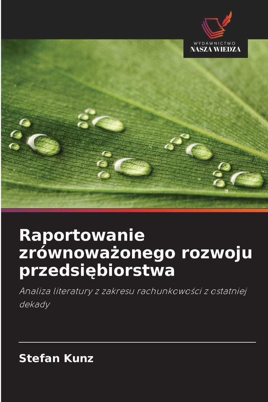Vorderes Coverbild Raportowanie zrównowa¿onego rozwoju przedsi¿biorstwa