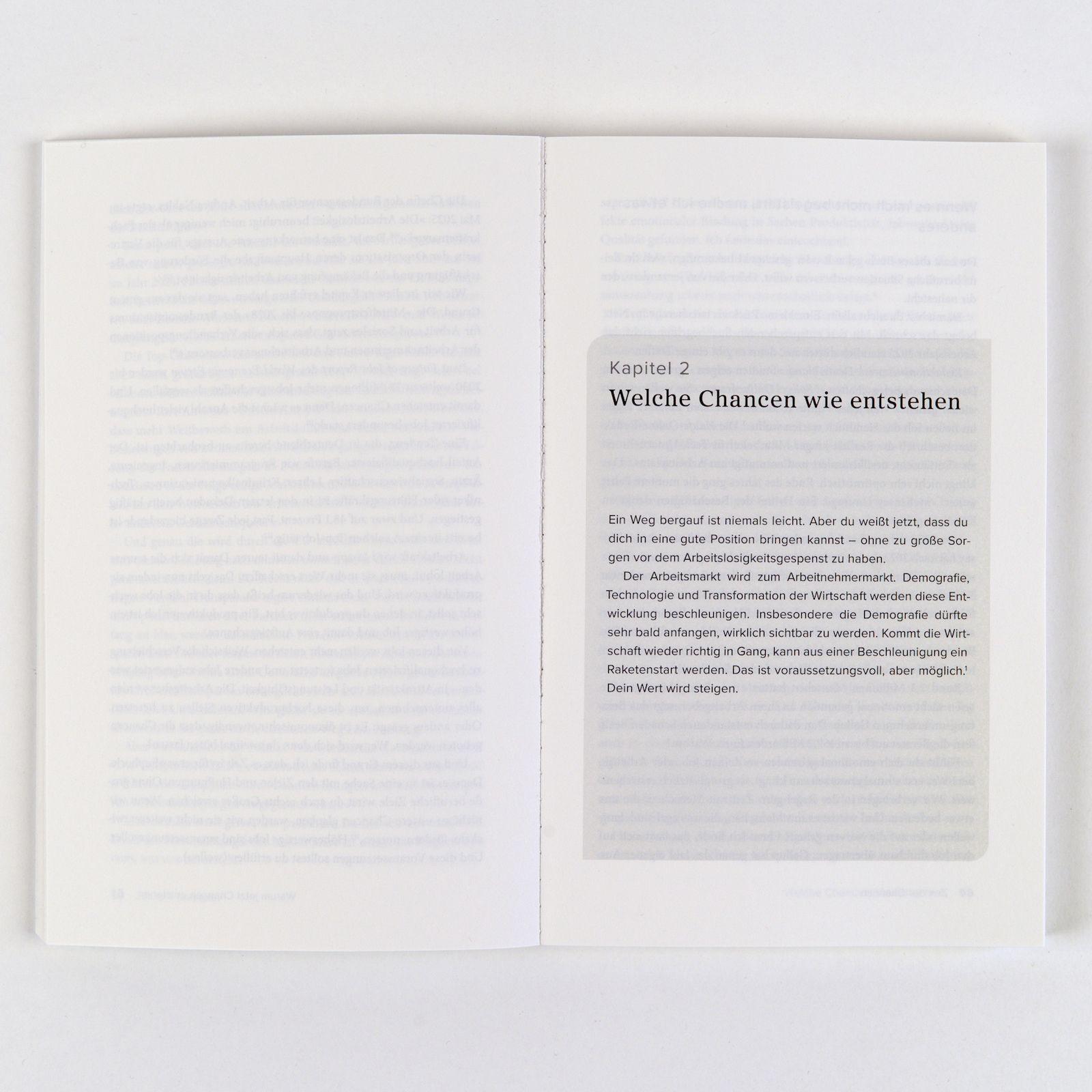 Beispielinhalt (Bild) Zeit der Chancen