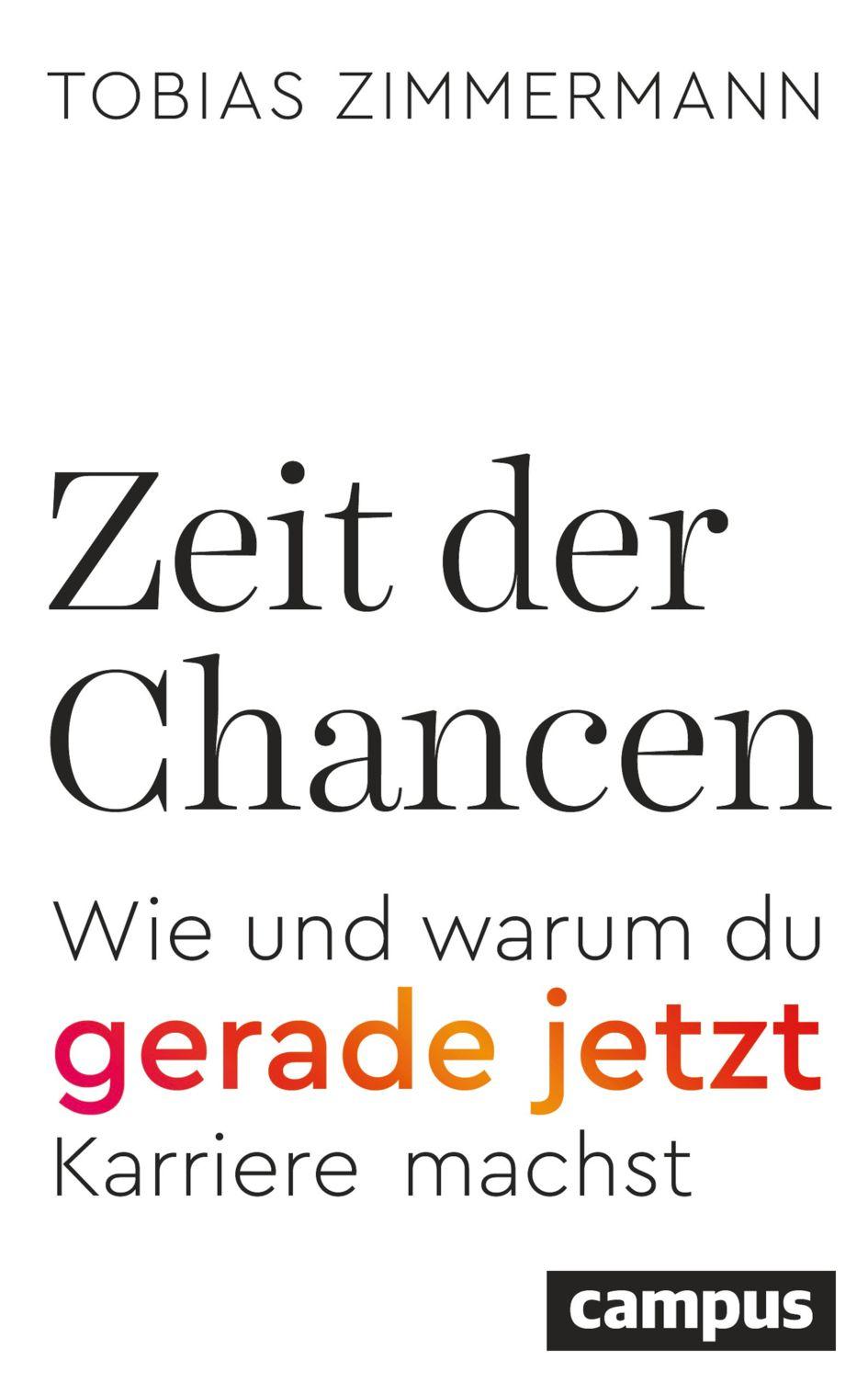 Vorderes Coverbild Zeit der Chancen