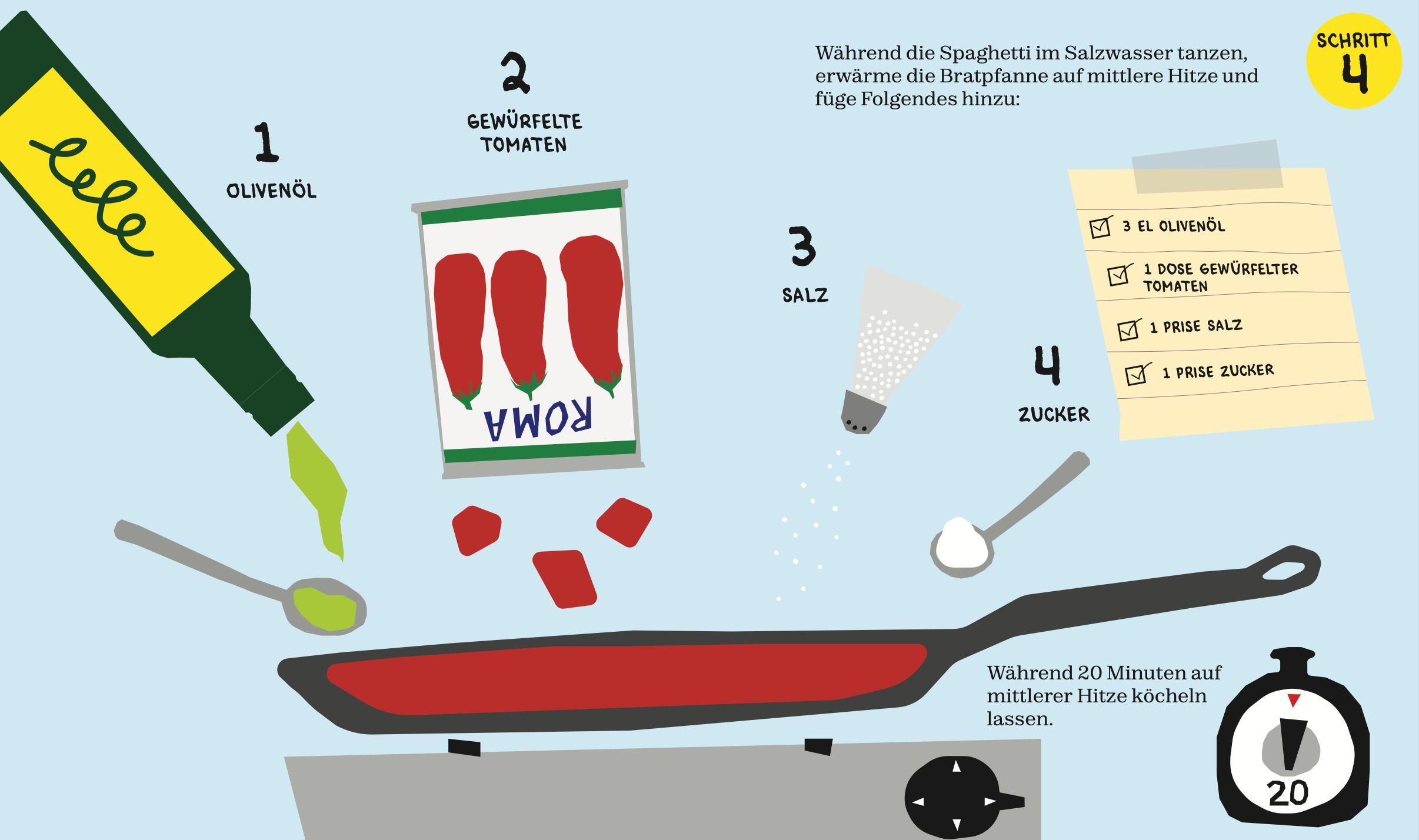 Beispielinhalt (Bild) Spektakuläre Spaghetti