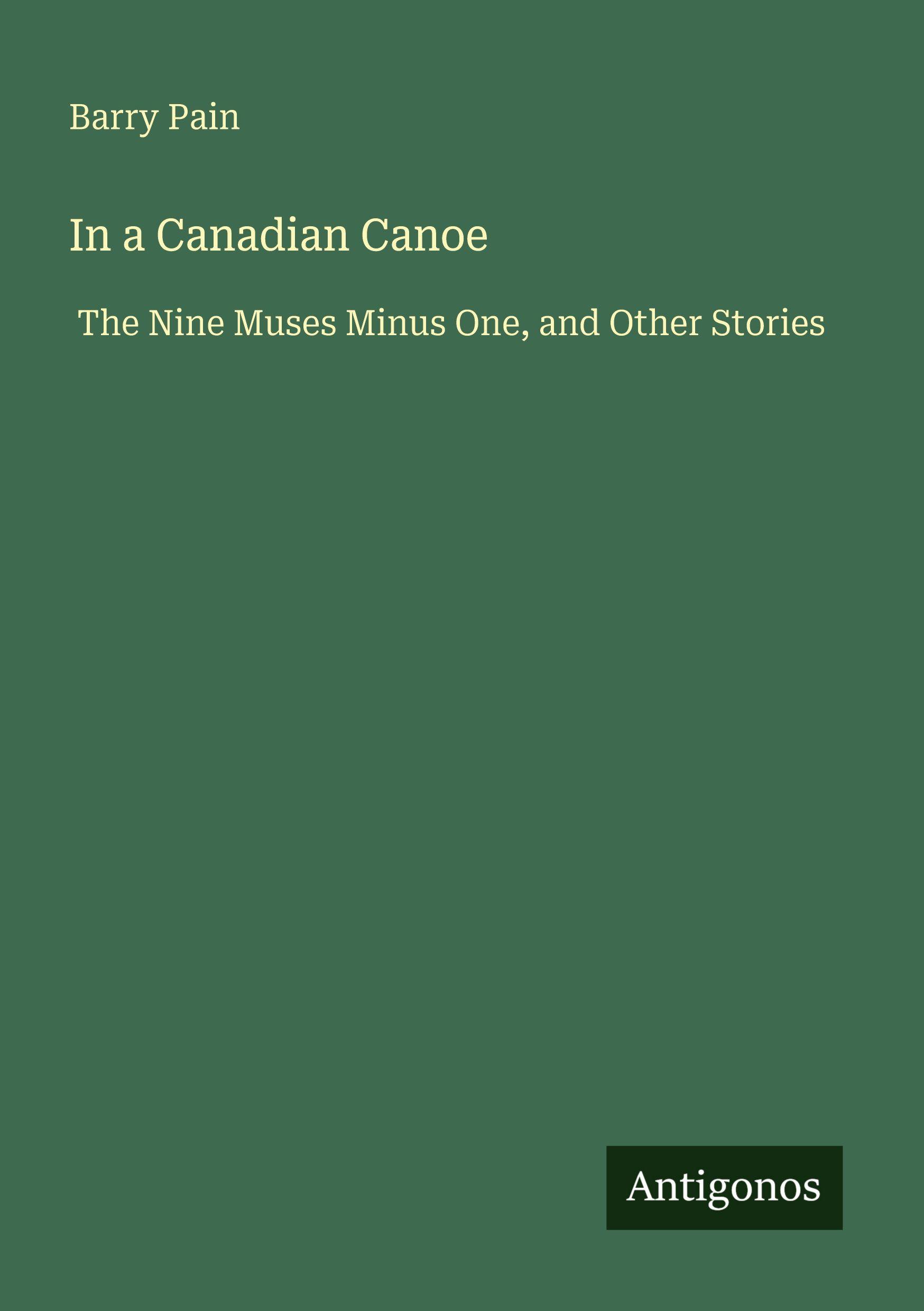 Vorderes Coverbild In a Canadian Canoe