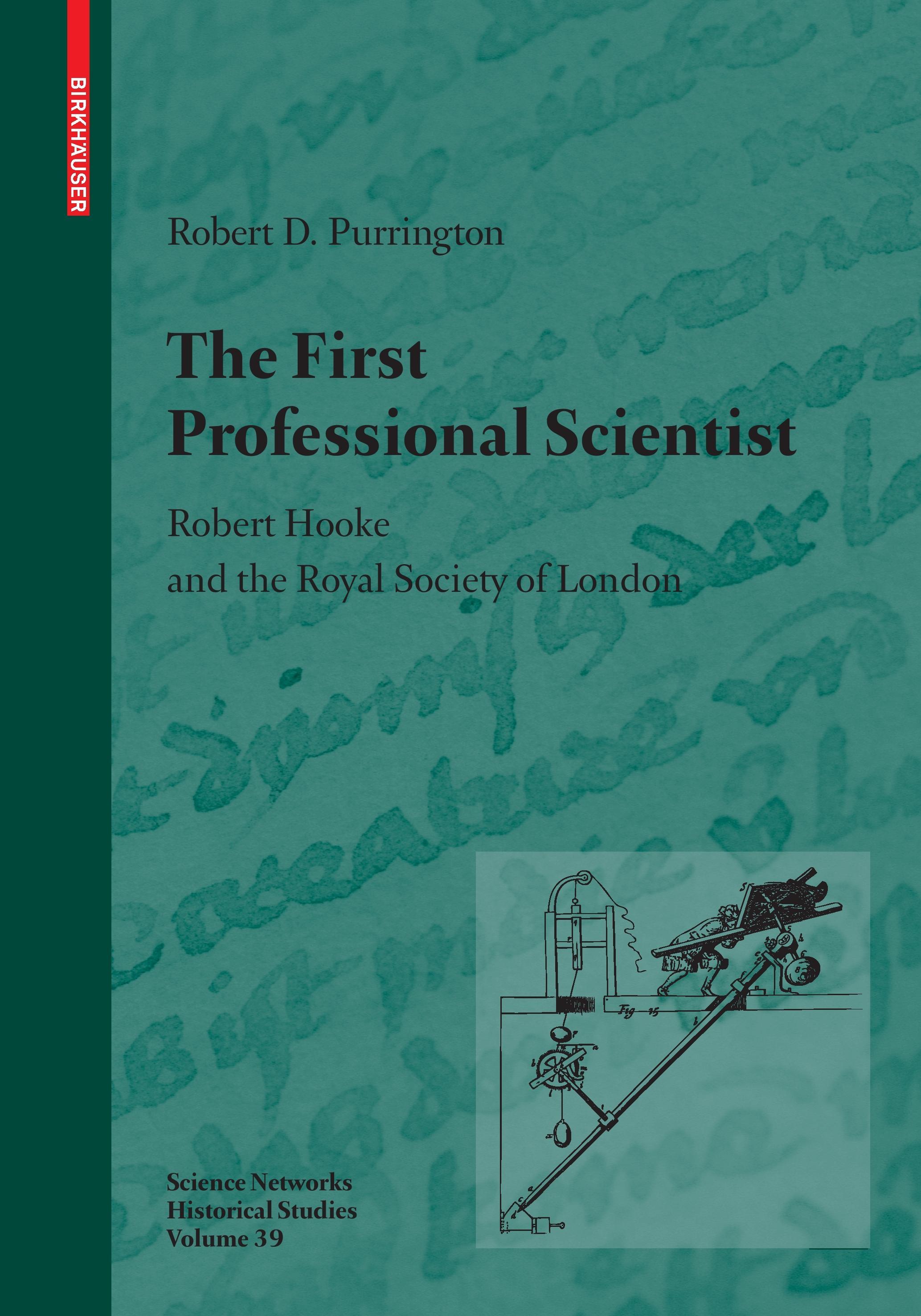 Vorderes Coverbild The First Professional Scientist