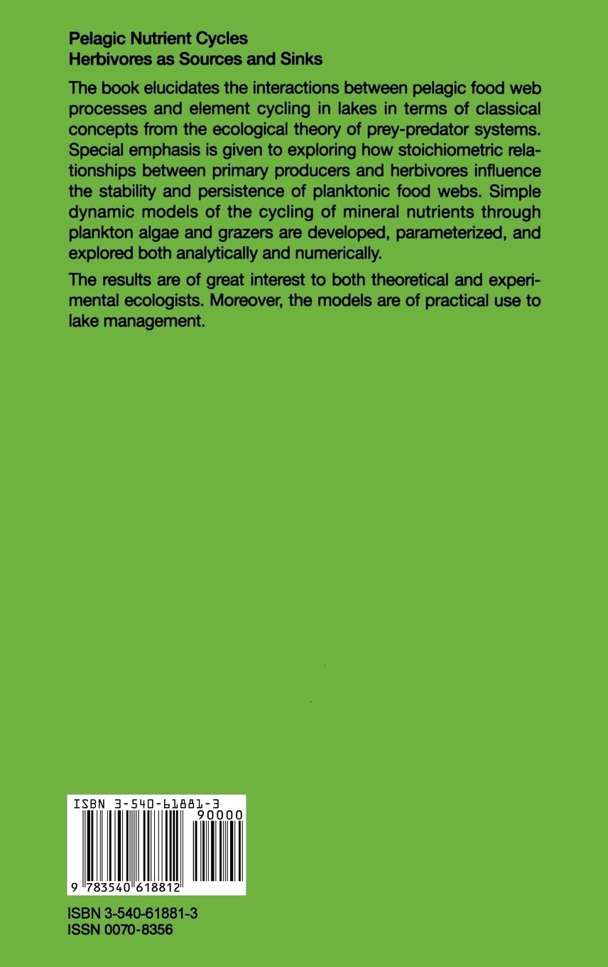 Rückseitencover Pelagic Nutrient Cycles