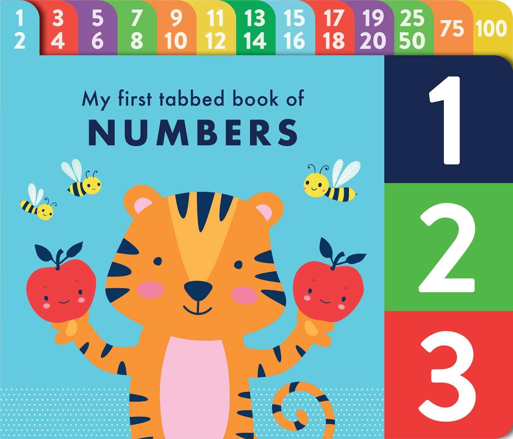 Vorderes Coverbild 123: My First Tabbed Book of Numbers