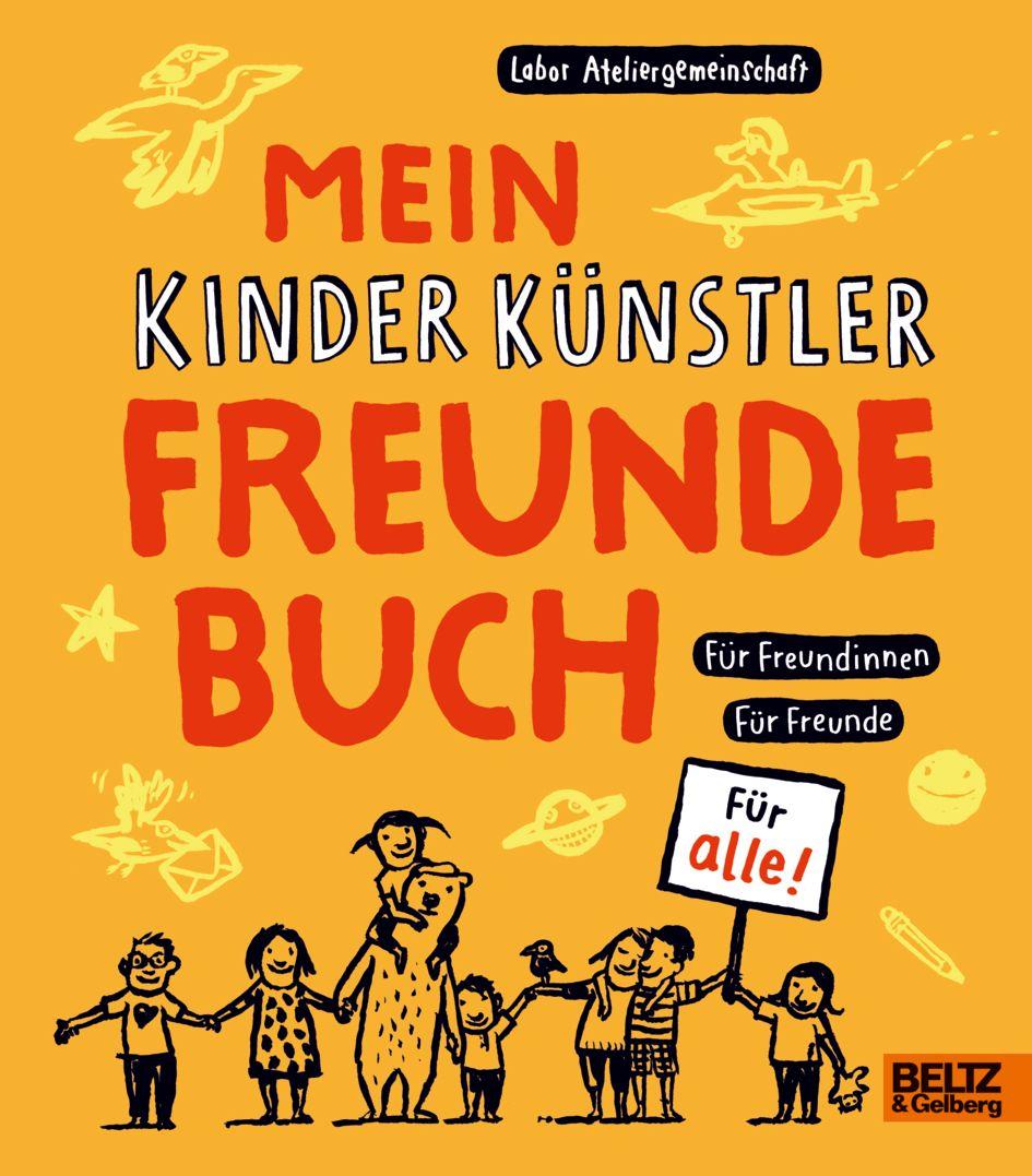 Vorderes Coverbild Mein Kinder Künstler Freundebuch