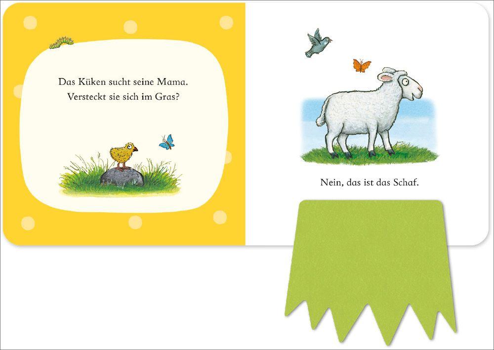 Beispielinhalt (Bild) Such mal! Wer versteckt sich auf dem Bauernhof?