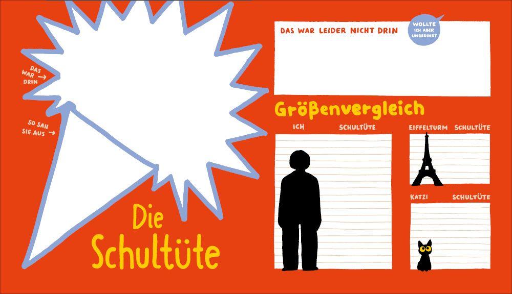 Beispielinhalt (Bild) Allererste Klasse. Mein Eintragbuch zum Schulanfang