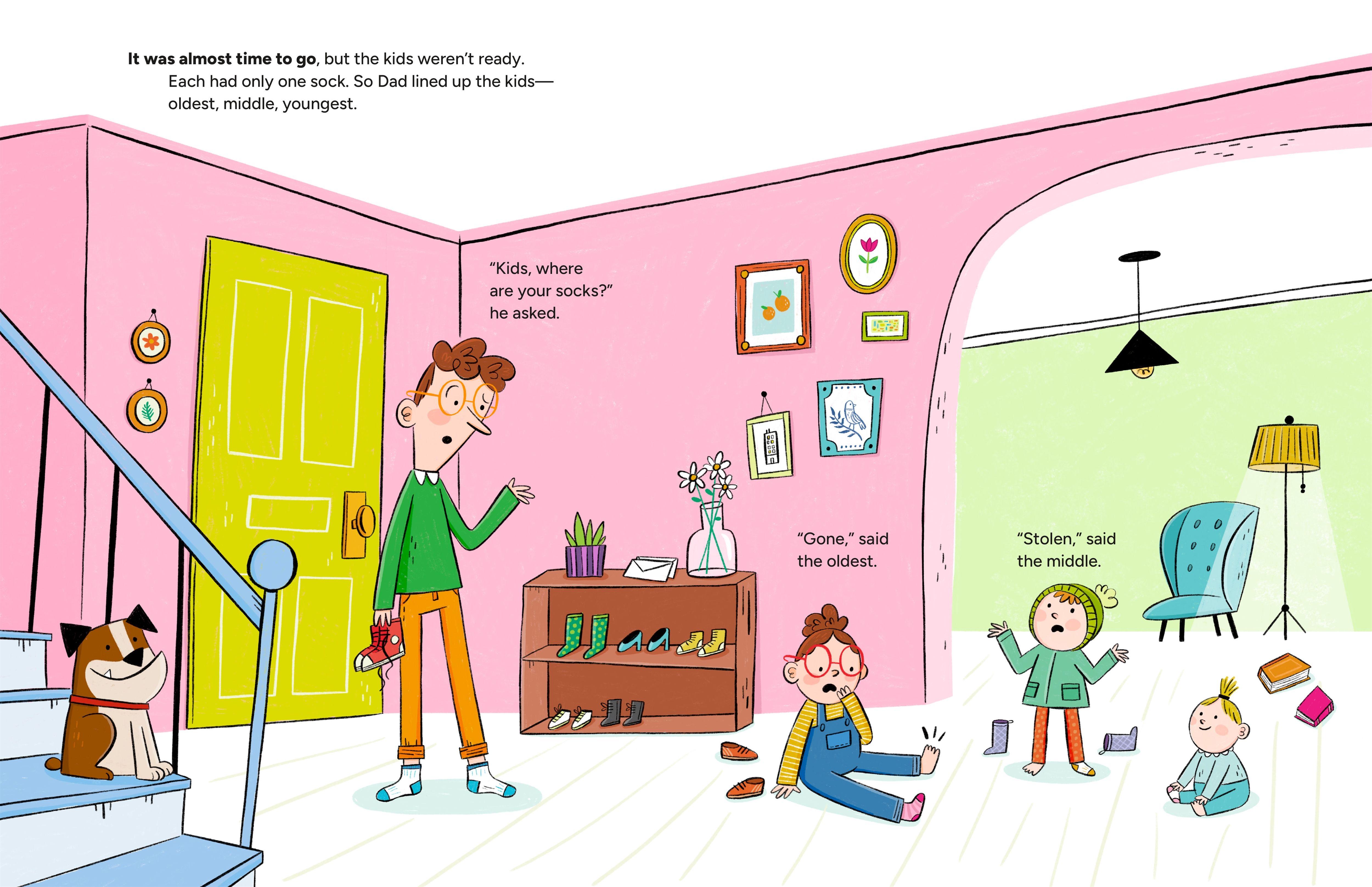 Beispielinhalt (Bild) Beware the Sock Monkeys!