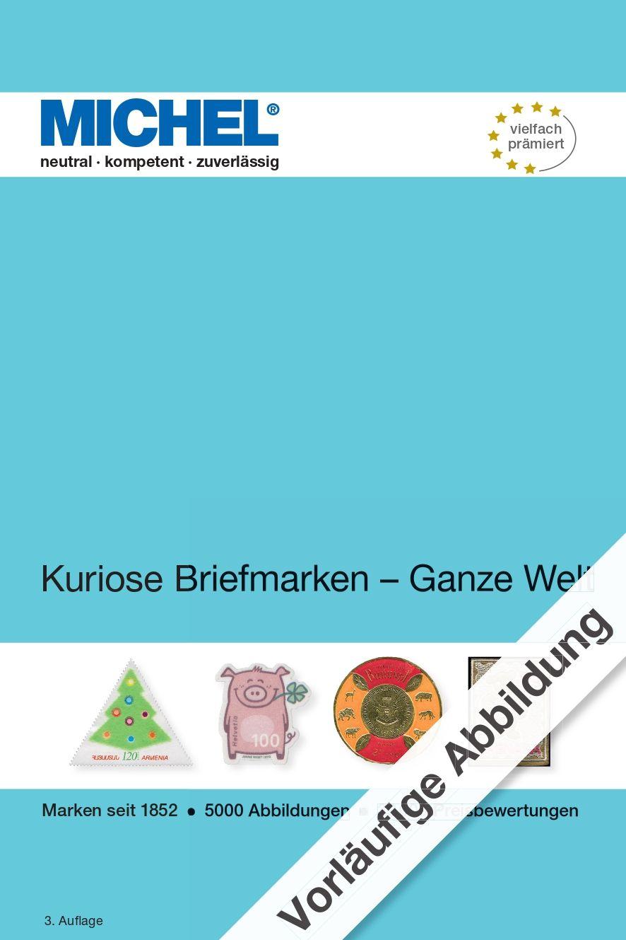 Vorderes Coverbild Kuriose Briefmarken - Ganze Welt