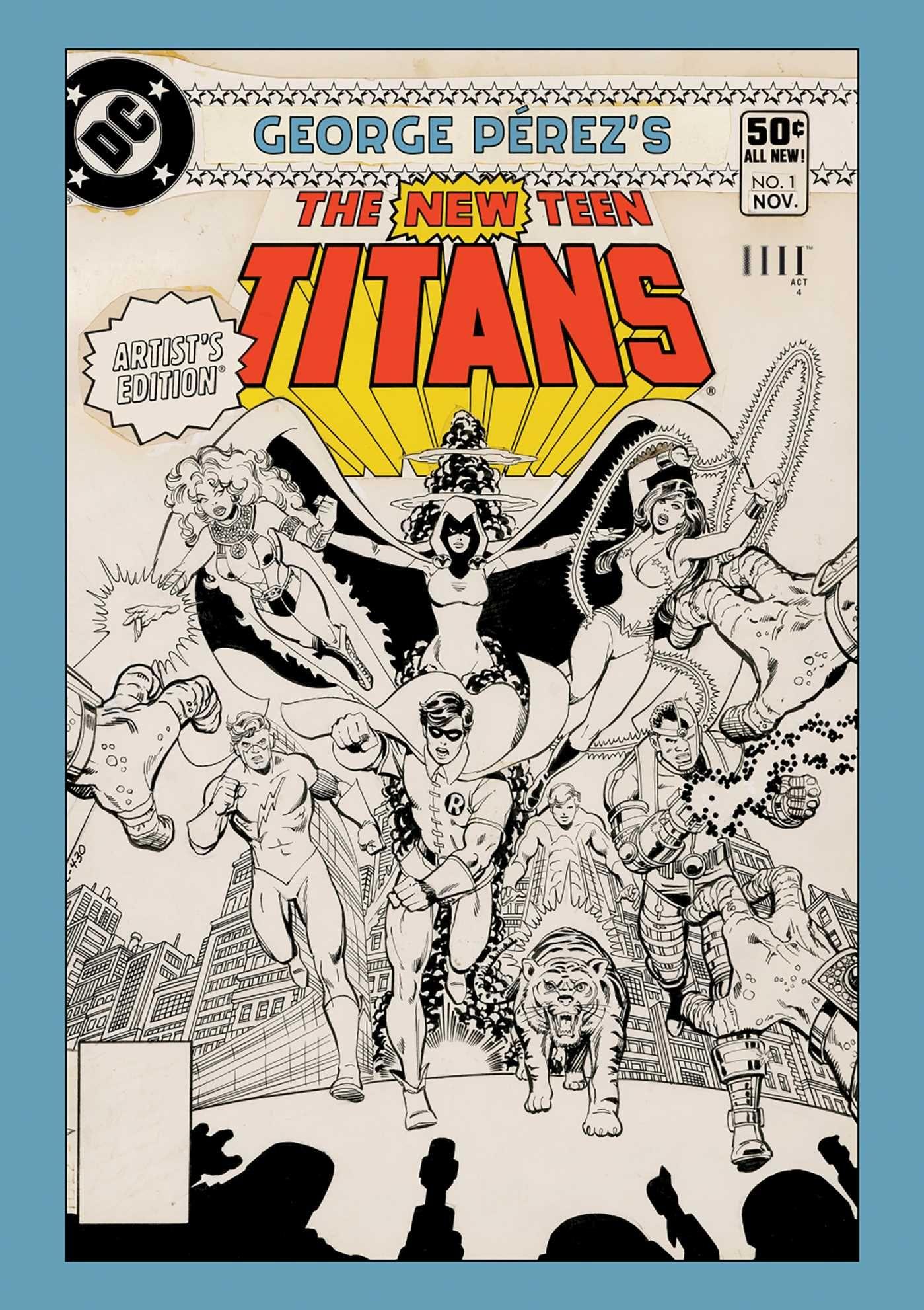 Vorderes Coverbild George Perez's New Teen Titans Artist's Edition