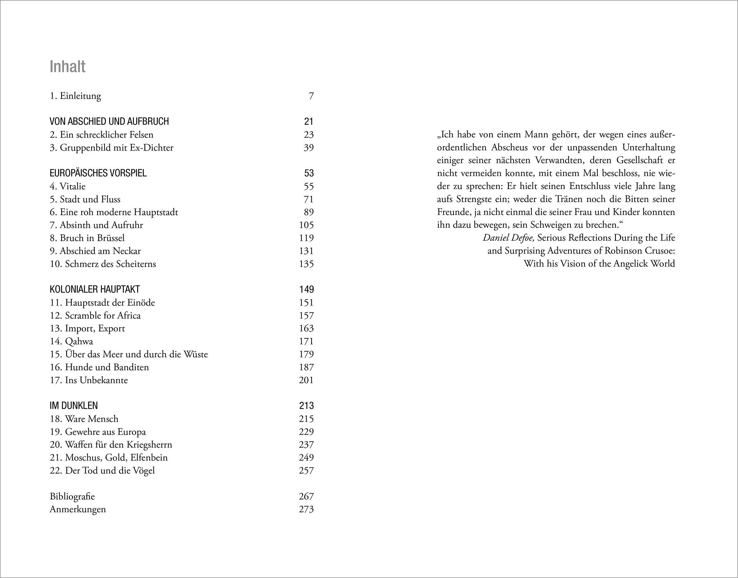 Beispielinhalt (Bild) Die zwei Leben des Arthur Rimbaud