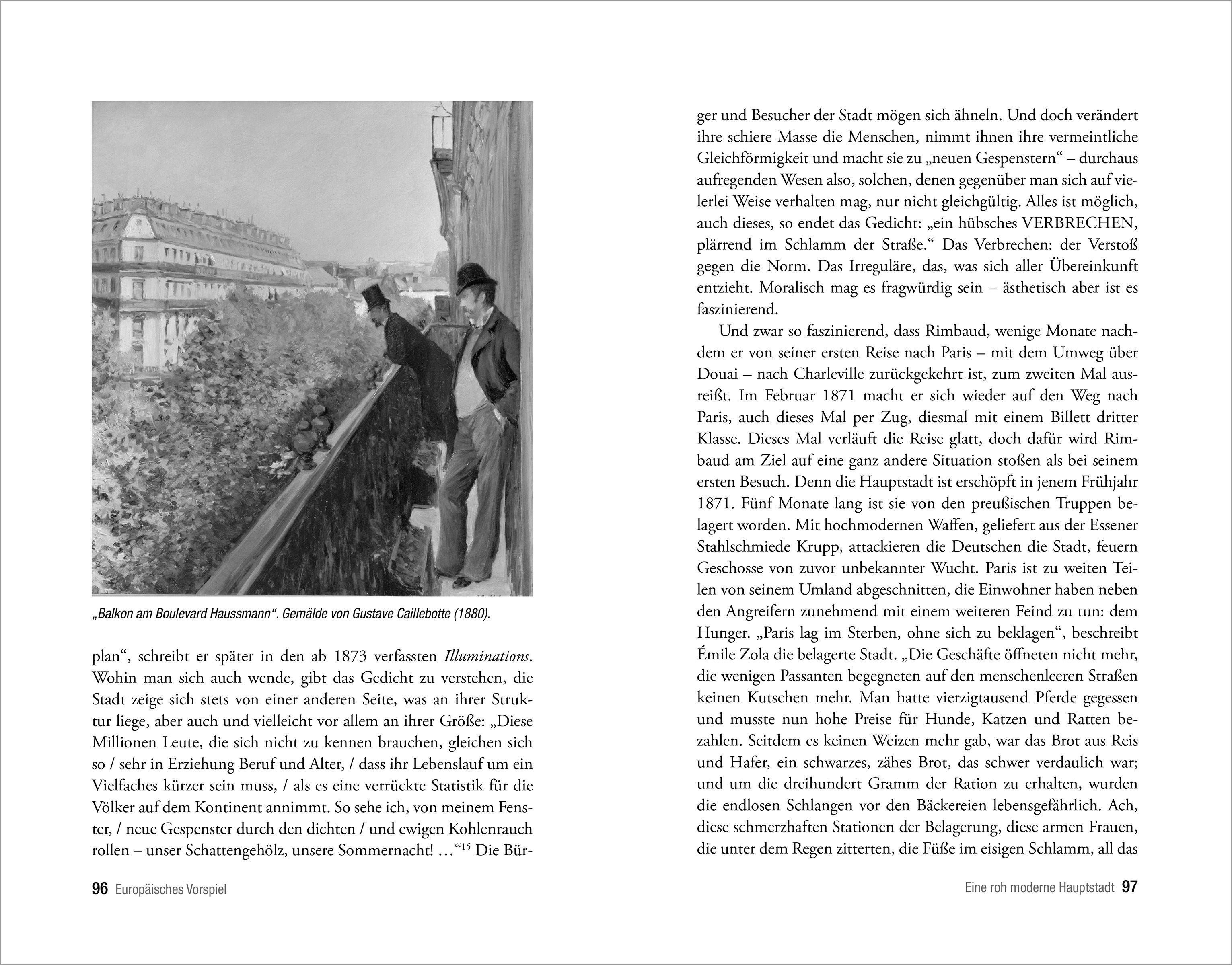 Beispielinhalt (Bild) Die zwei Leben des Arthur Rimbaud