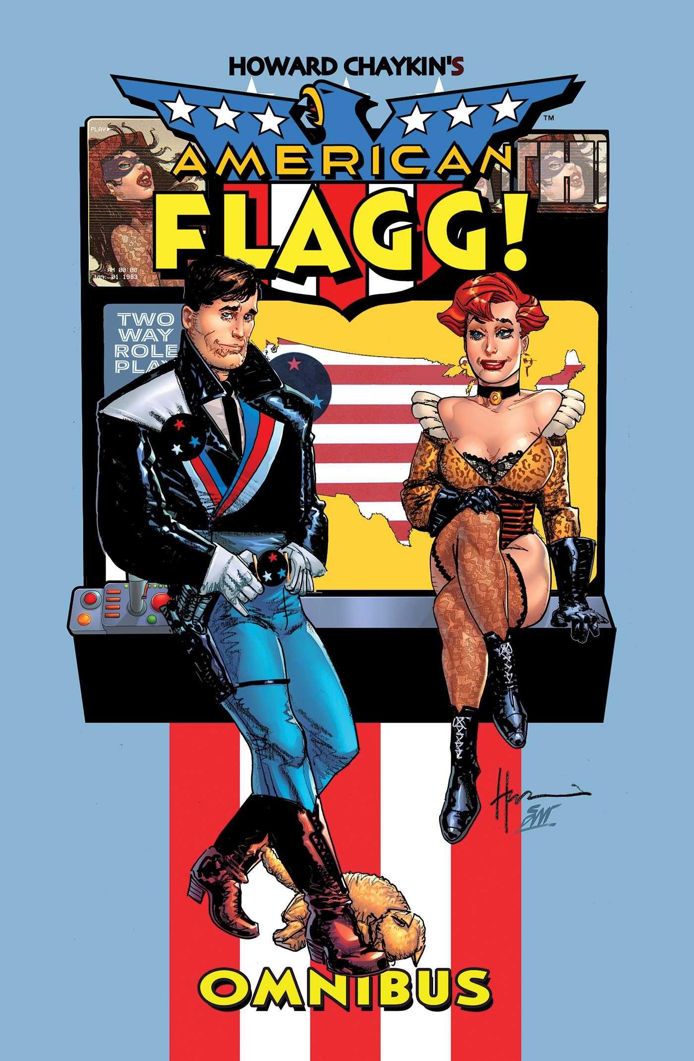 Vorderes Coverbild Howard Chaykin's American Flagg Omnibus