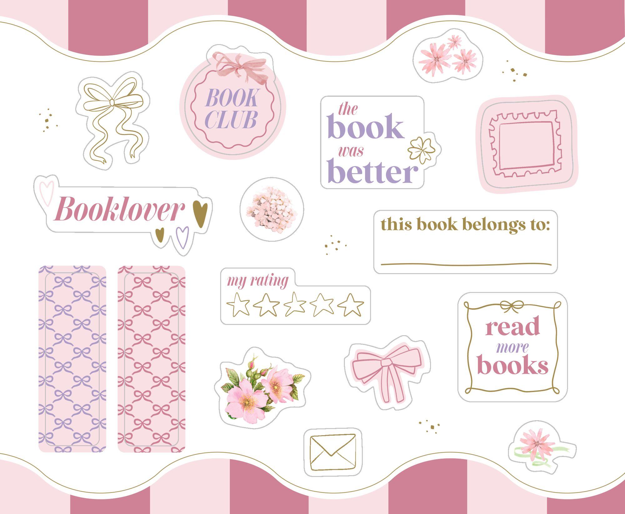 Beispielinhalt (Bild) Stickerbuch - Sticker und Etiketten