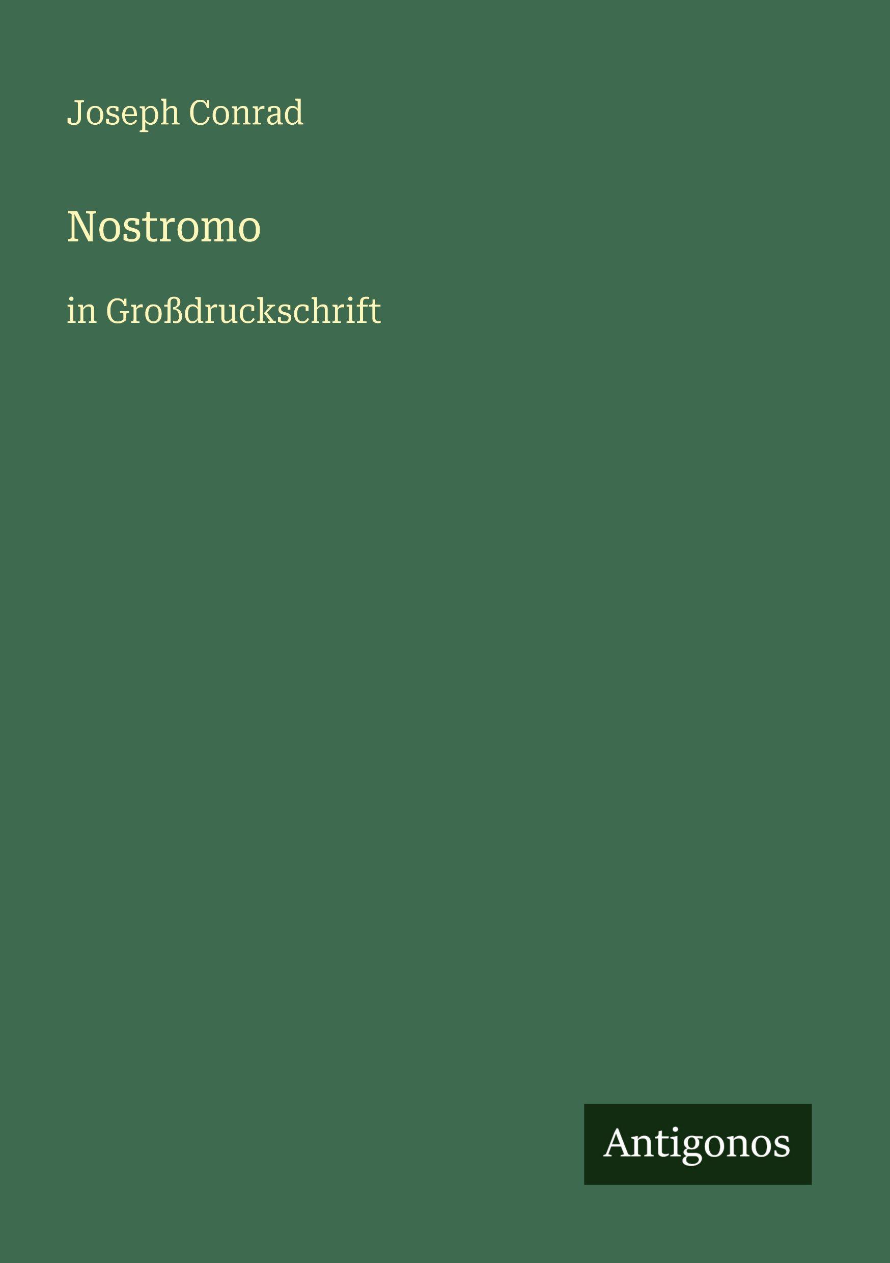 Vorderes Coverbild Nostromo