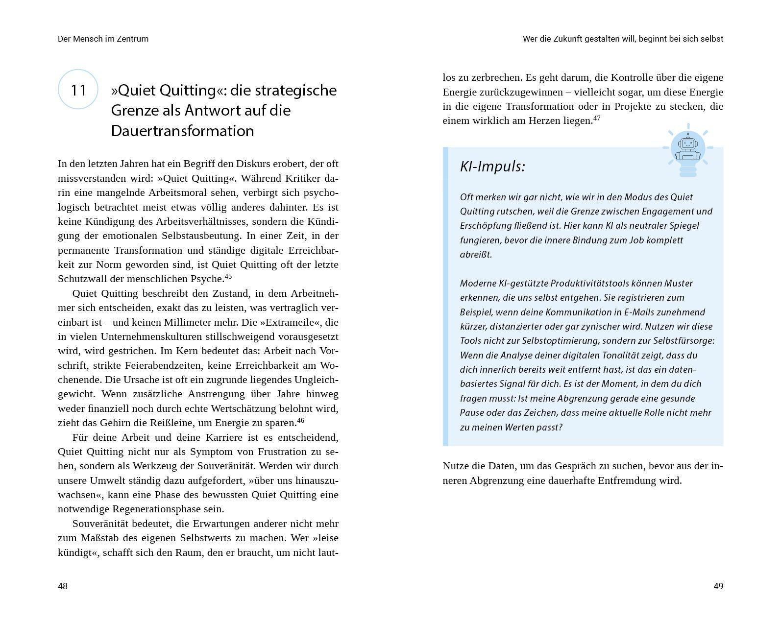 Beispielinhalt (Bild) Jetzt bist du schlauer als dein Chef