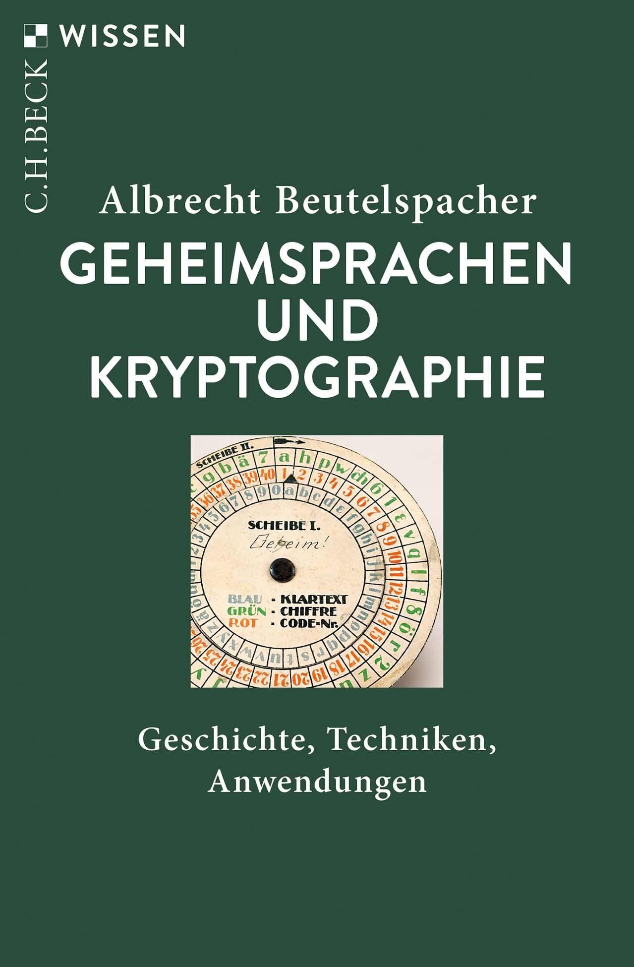 Vorderes Coverbild Geheimsprachen und Kryptographie