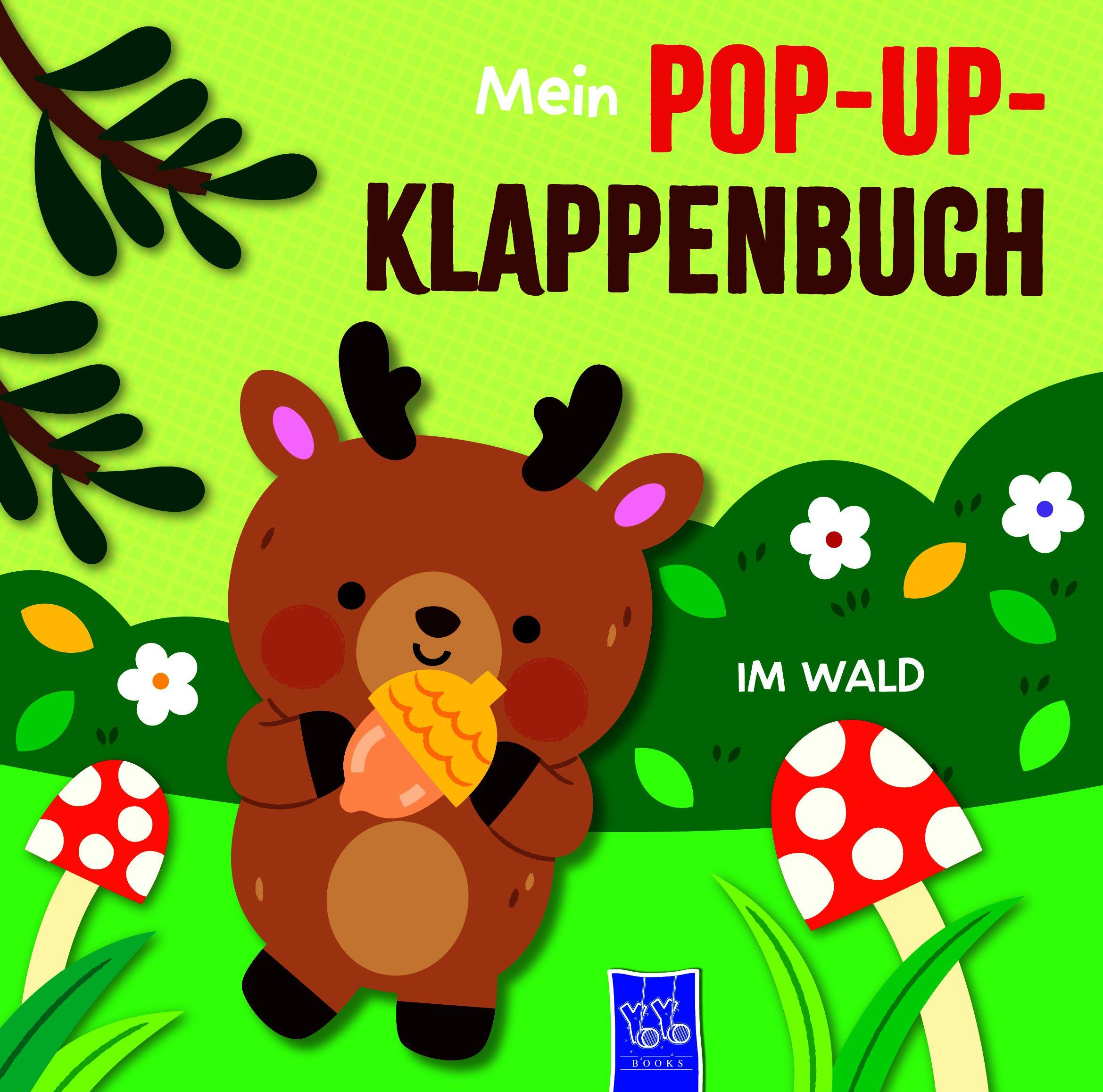 Vorderes Coverbild Mein Pop-Up-Klappenbuch - Im Wald