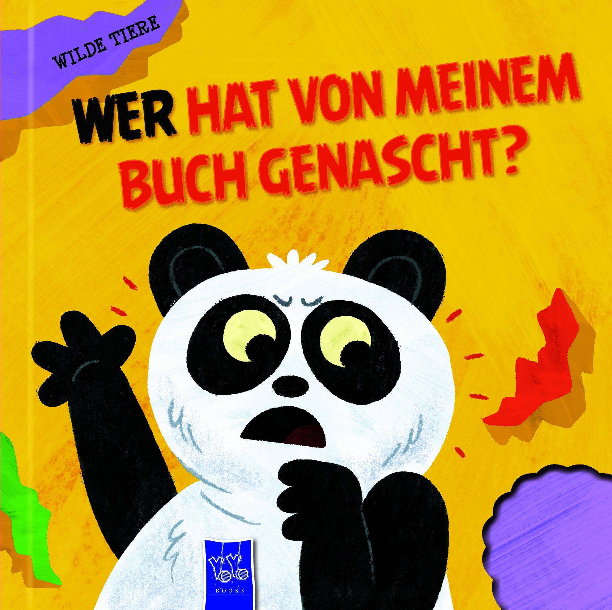 Vorderes Coverbild Wer hat von meinem Buch genascht? - Wilde Tiere